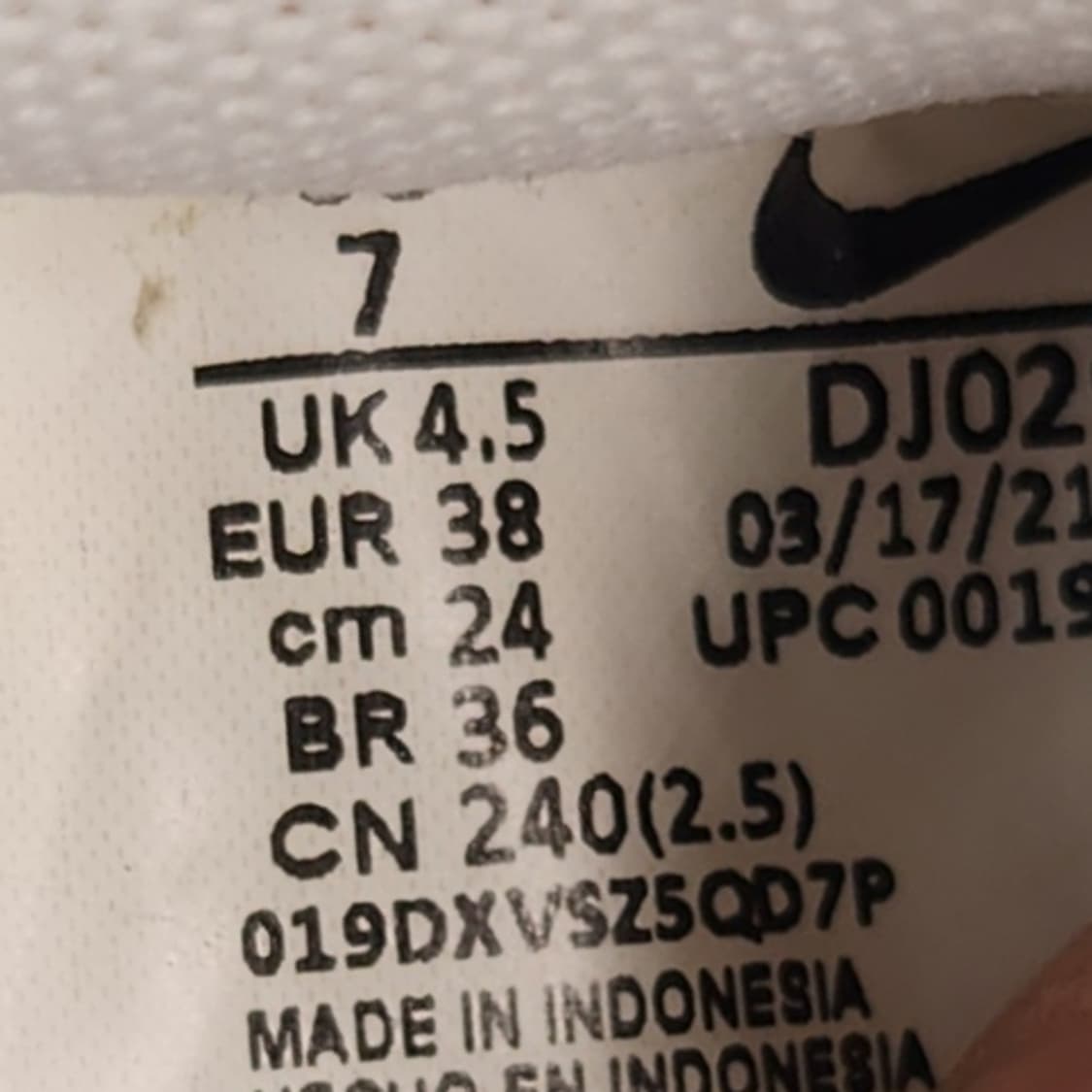 oo 나이키 블레이저 로우 플랫폼 여성스니커즈240  상품이미지6