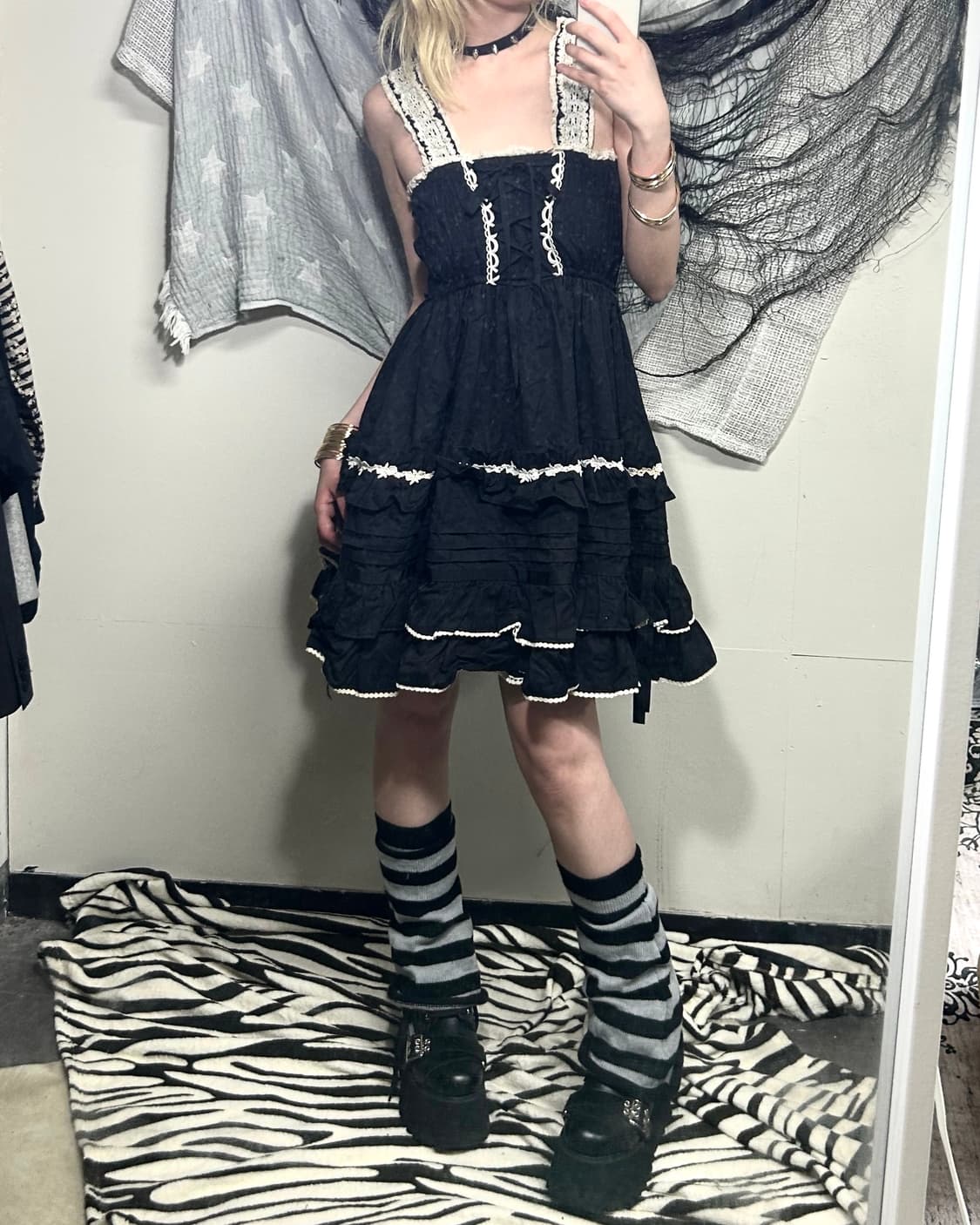 lolita lace trimming one-piece 상품이미지2