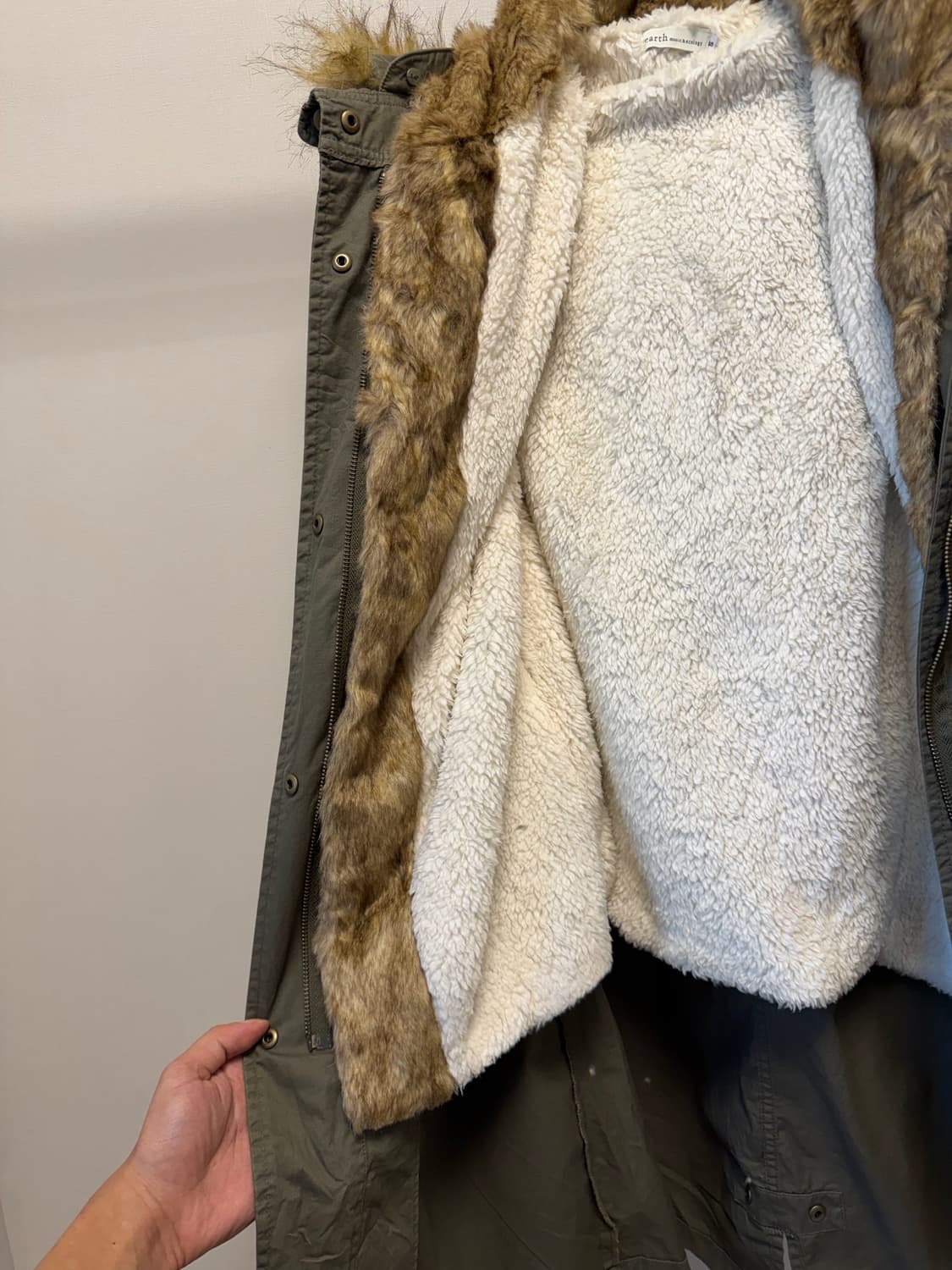 Earth music&ecology parka 상품이미지5