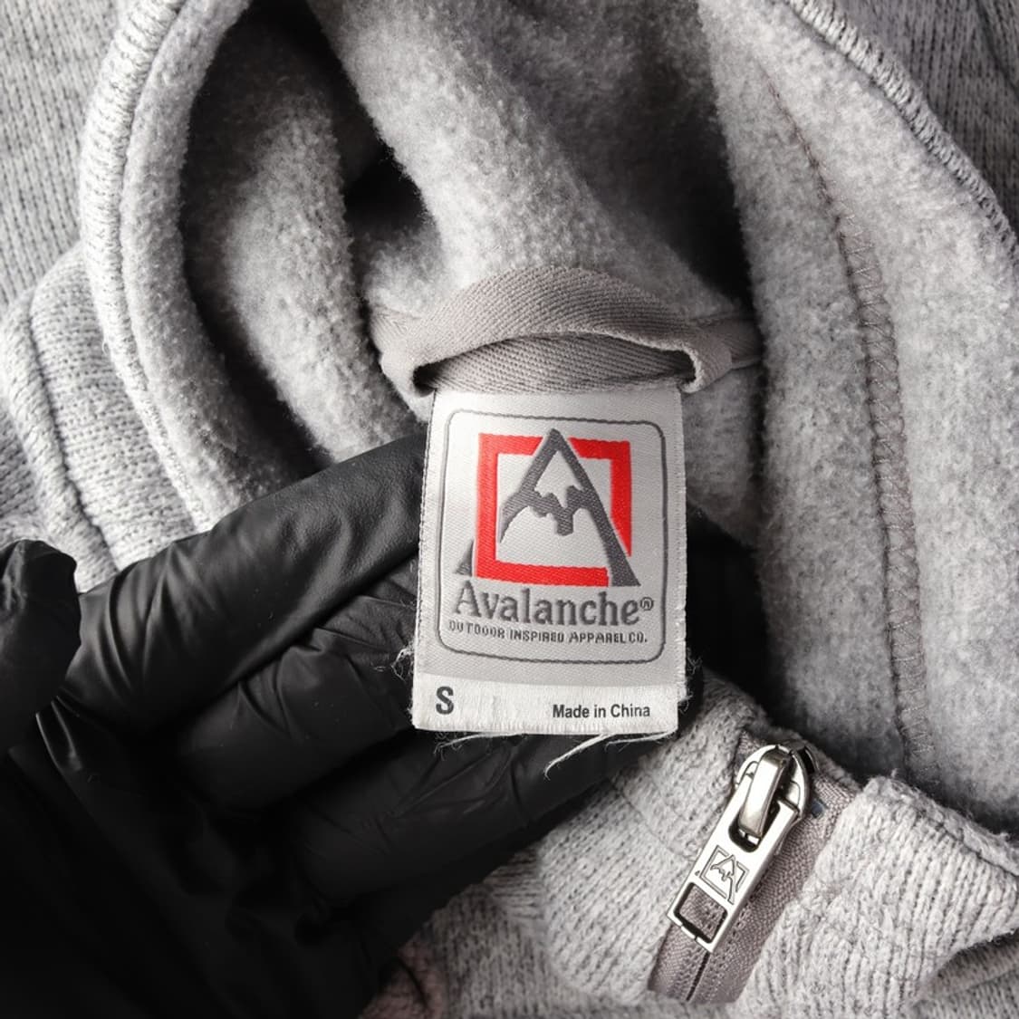 아발란체 아웃도어 플리스 집업 자켓 그레이 S 상품이미지5