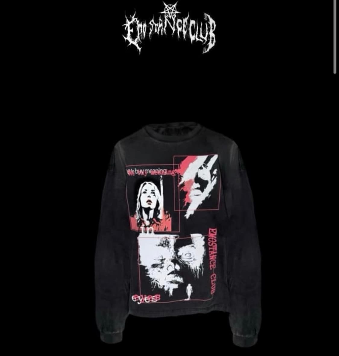 에모 롱슬리브 블랙 1사이즈 상품이미지1