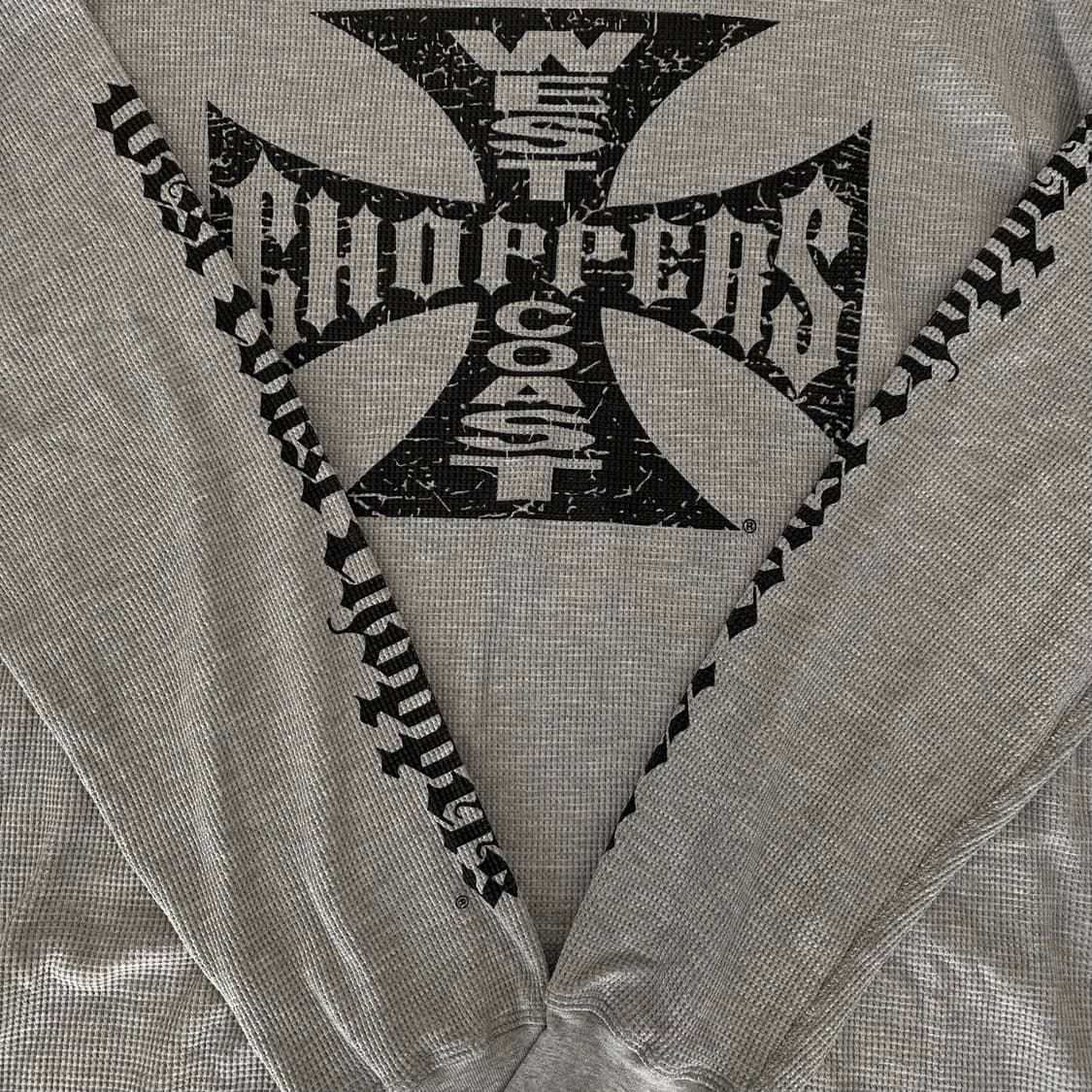 (XL) 00s west coast choppers 써멀 니트 롱슬리브 상품이미지5
