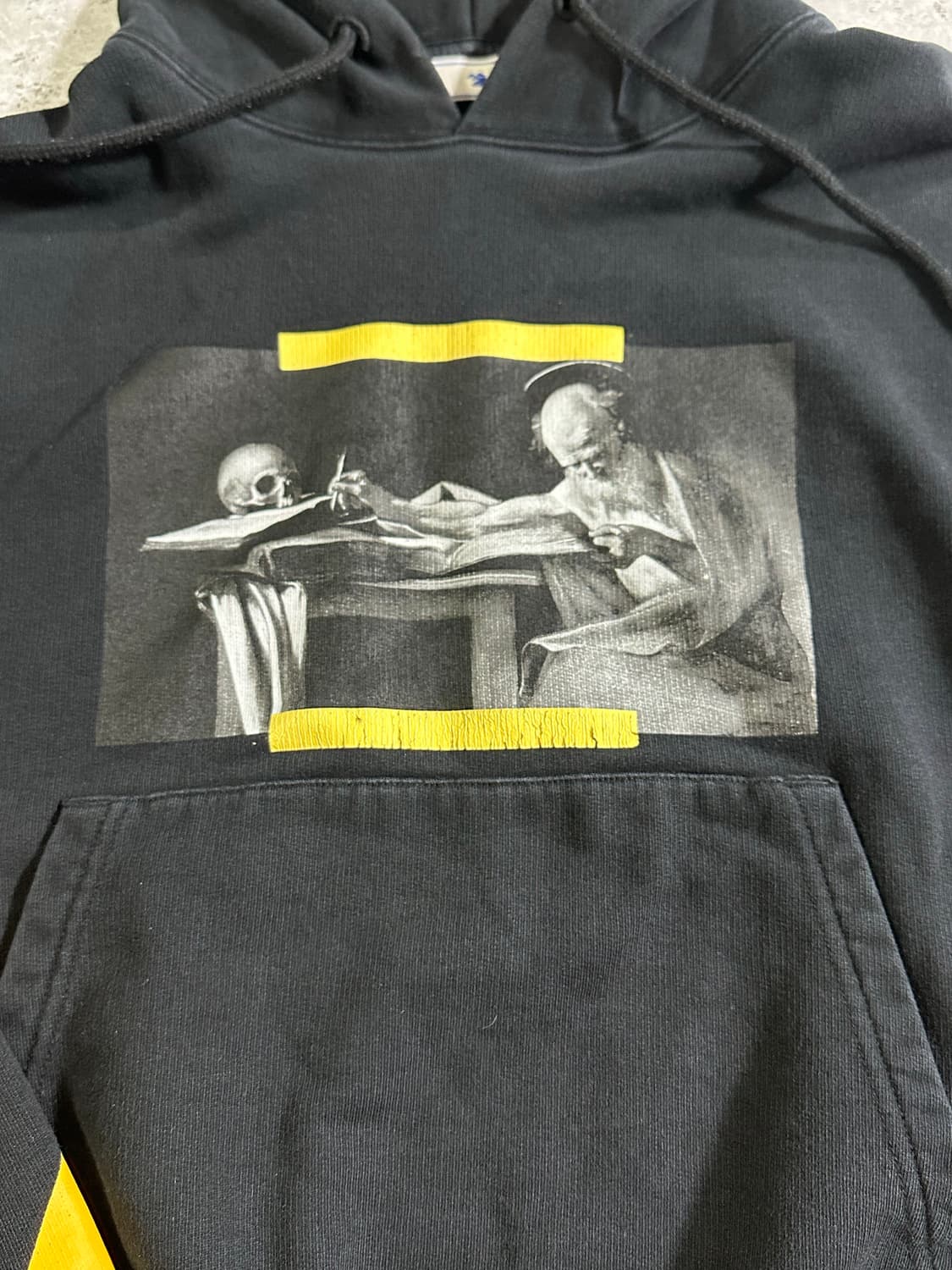 21FW OFF-WHITE 카라바조 다이아그널 후드 상품이미지4