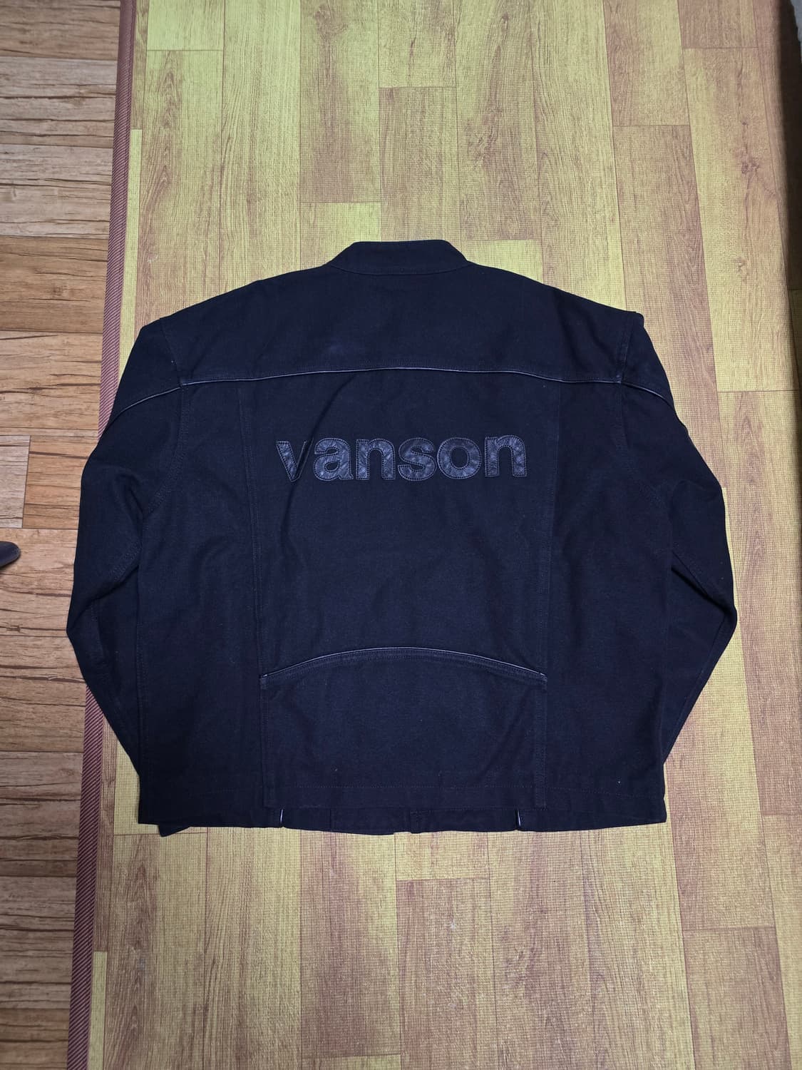 슈프림 x 밴슨 레더스 코듀라 코튼 자켓 블랙 - 25SS 상품이미지2