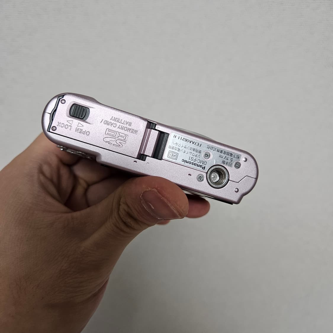 Panasonic Lumix DMC-FS1 빈티지 디카 연핑크색 상품이미지4