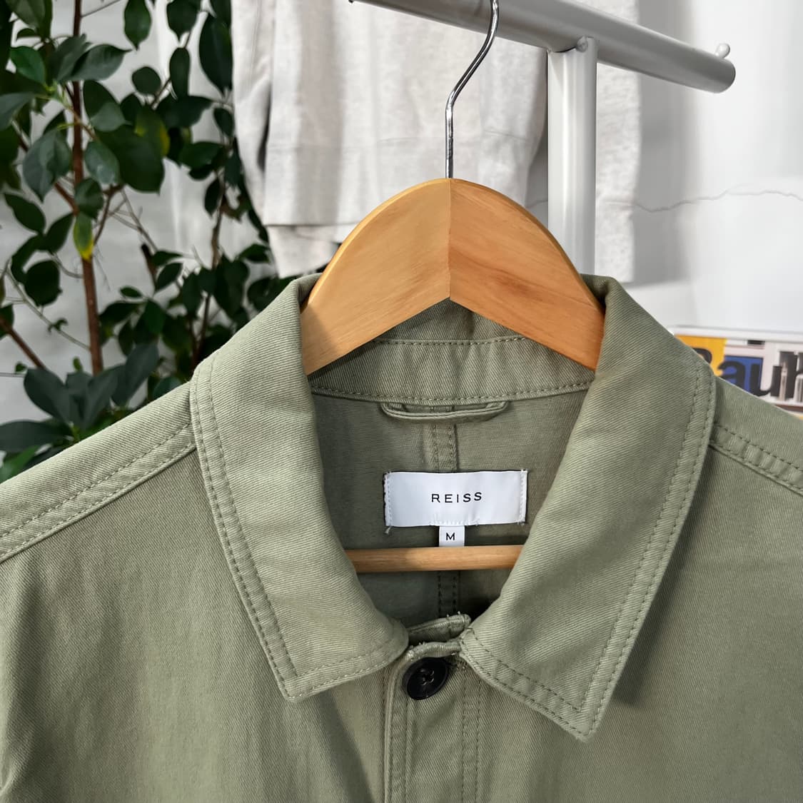 Reiss 리스 코튼트윌 워크자켓 M 상품이미지3