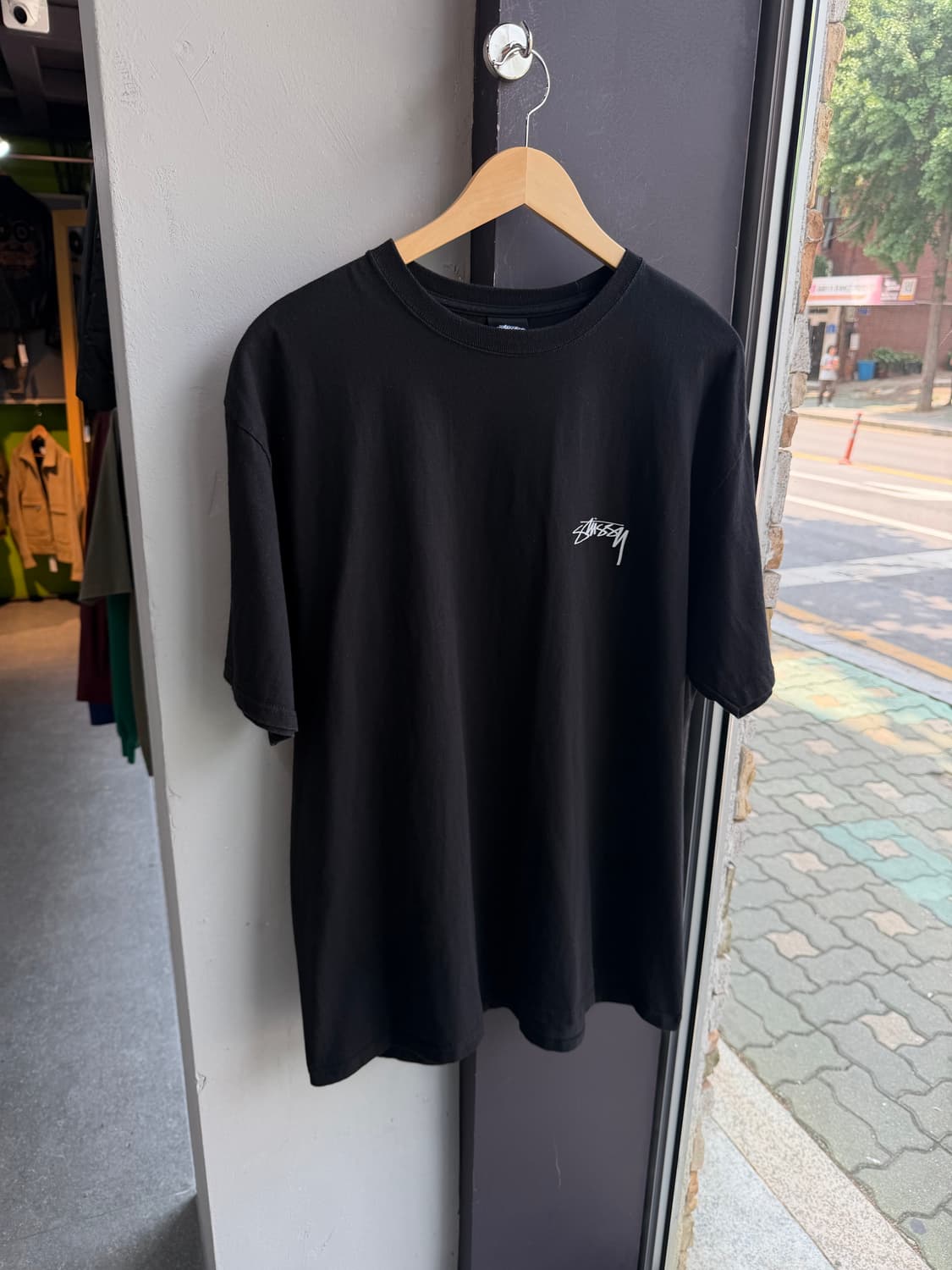 XL/ 스투시 모던 에이지 블랙 반팔 티셔츠 상품이미지3
