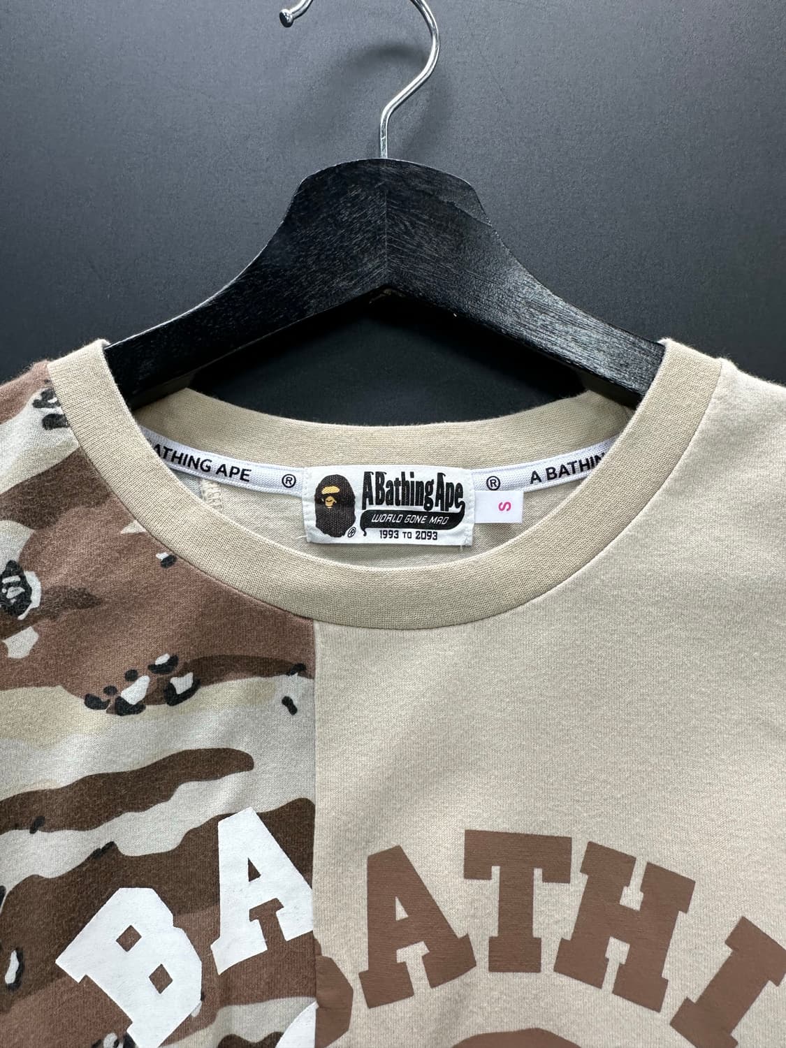 베이프 데저트 카모 사루 반팔티 상품이미지6