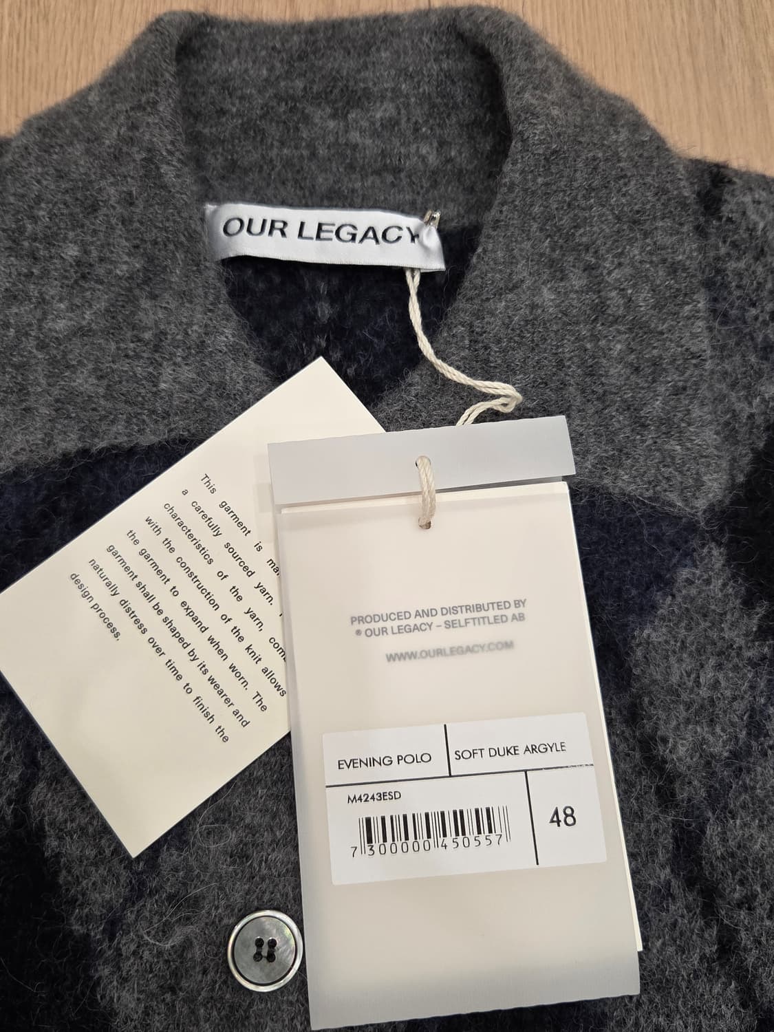 이브닝 폴로 소프트 듀크 아가일 상품이미지7