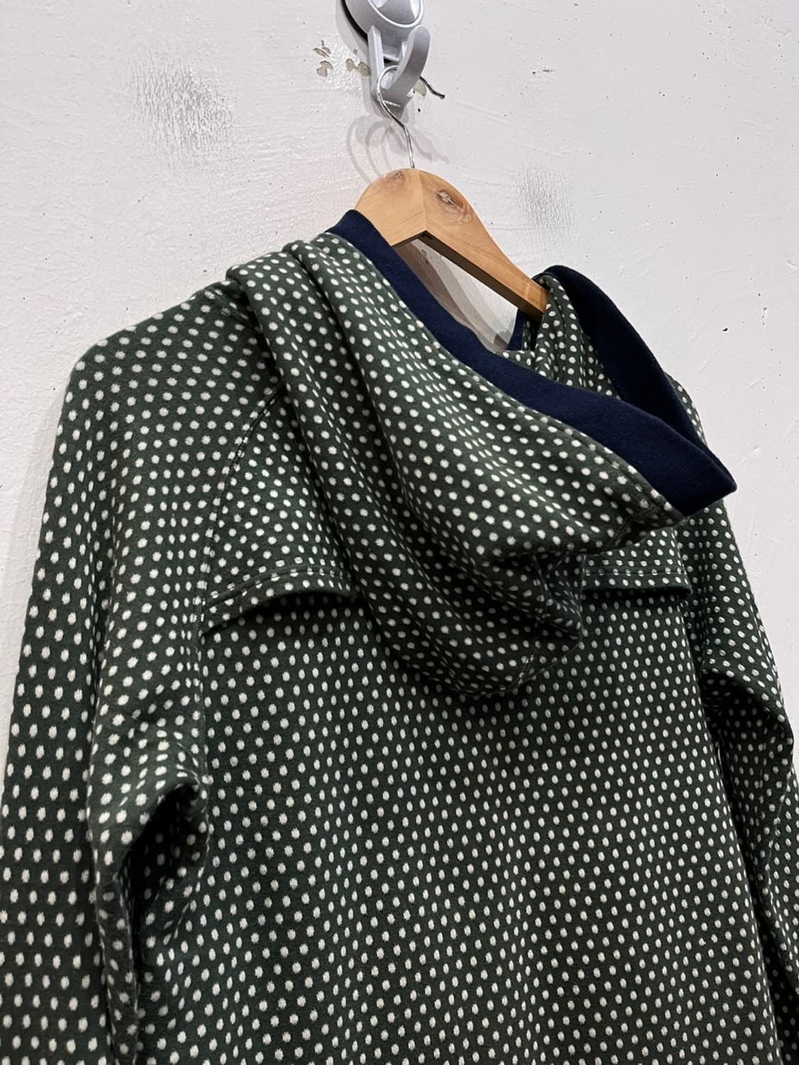 DUDE DO 도트 땡땡이 후드집업 made in japan 상품이미지6