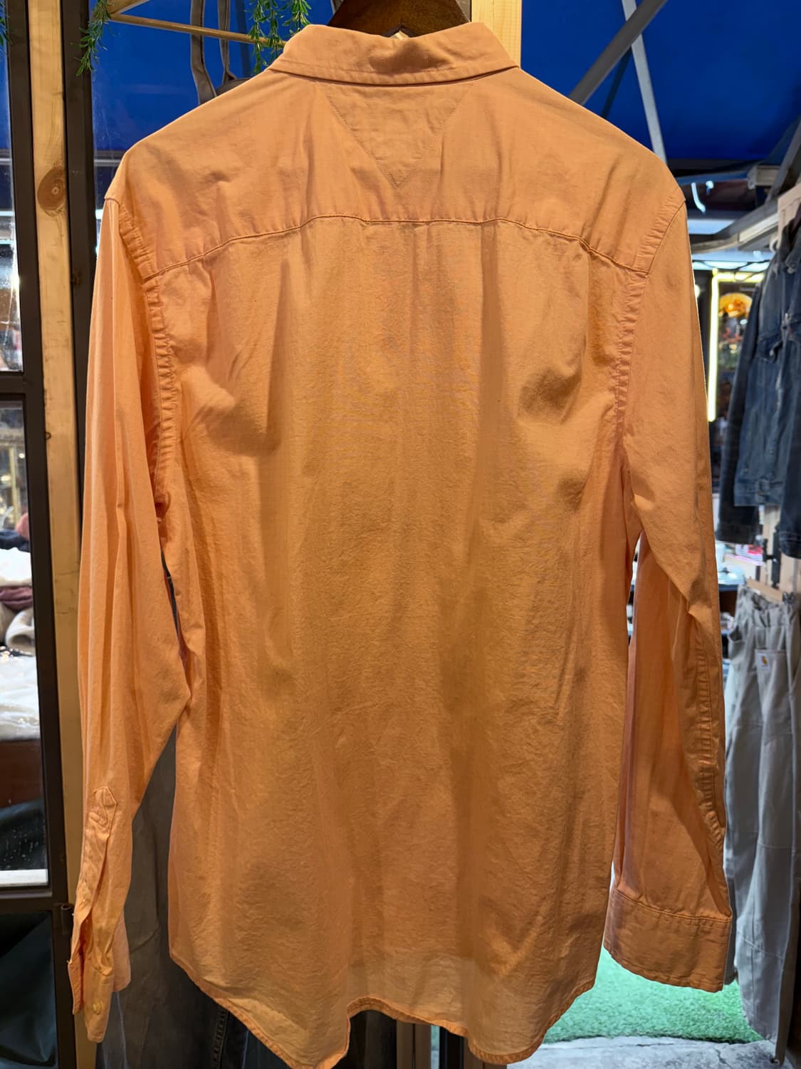 타미힐피거 살구 셔츠 상품이미지4