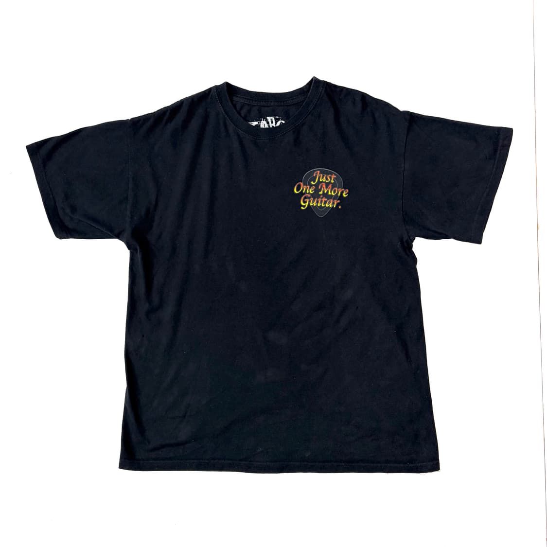 블랙 빈티지 기타 반팔 M 상품이미지1