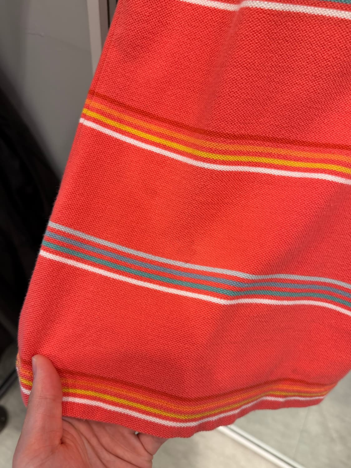 Lacoste 라코스테 스트라이프 pk 반팔 티셔츠 상품이미지6