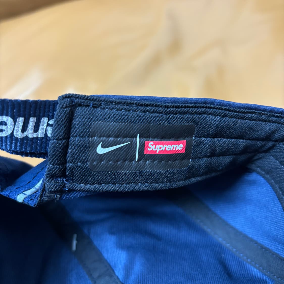 (Supreme x Nike) 슈프림x나이키 에어맥스 네이비 캠프캡 모자 상품이미지7