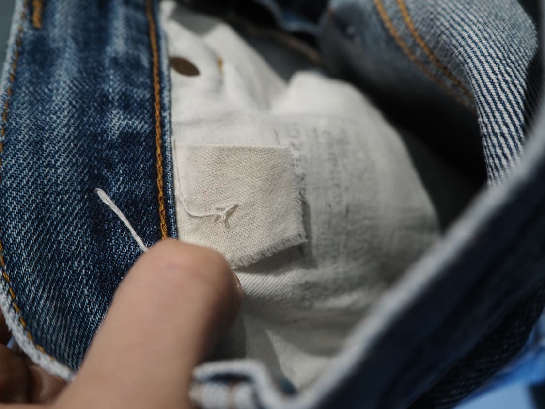 1990's Levi's 502 BIG E selvage denim  상품이미지6