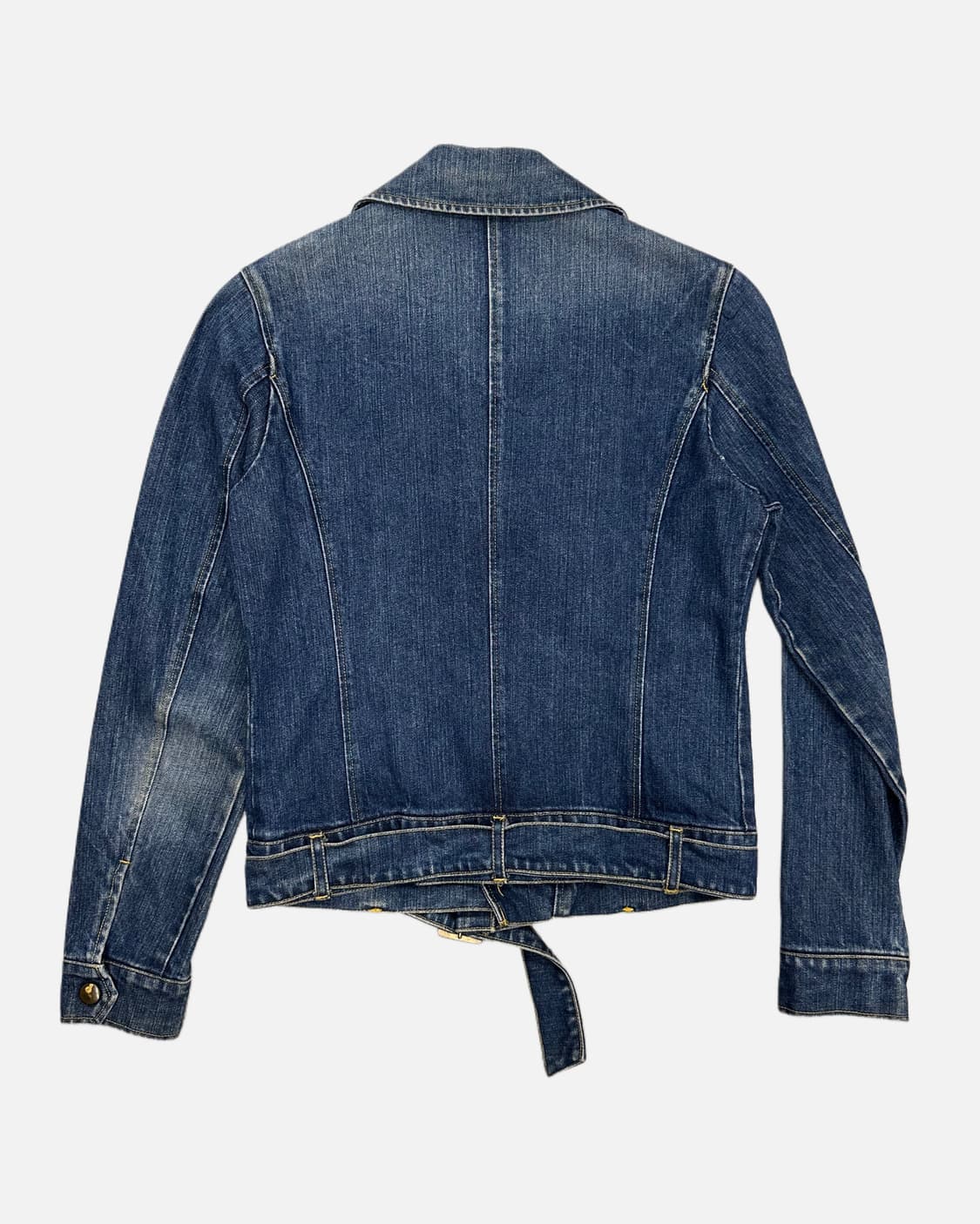 belted denim rider jacket 상품이미지4