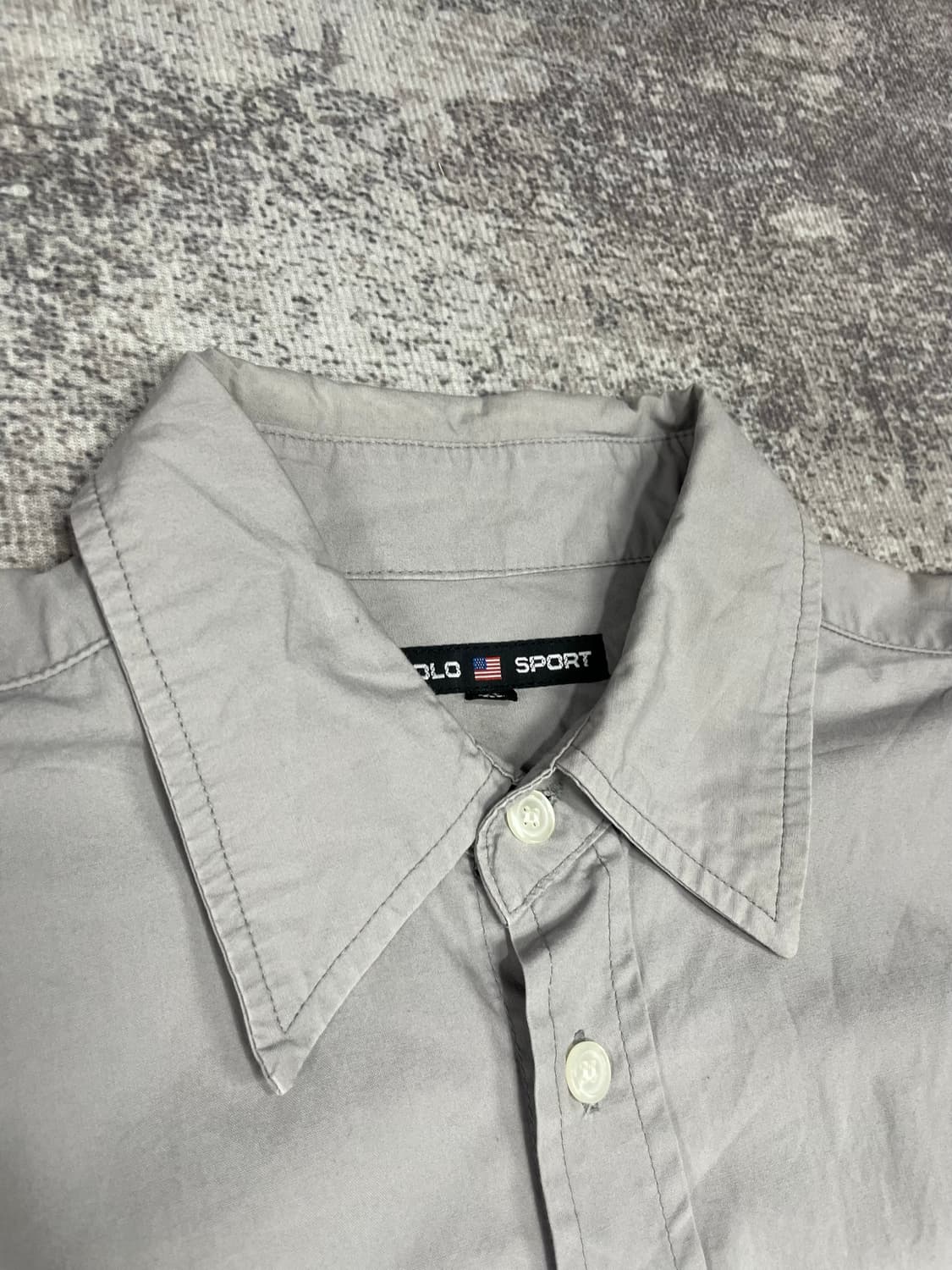 90s POLO SPORT big shirt 상품이미지4
