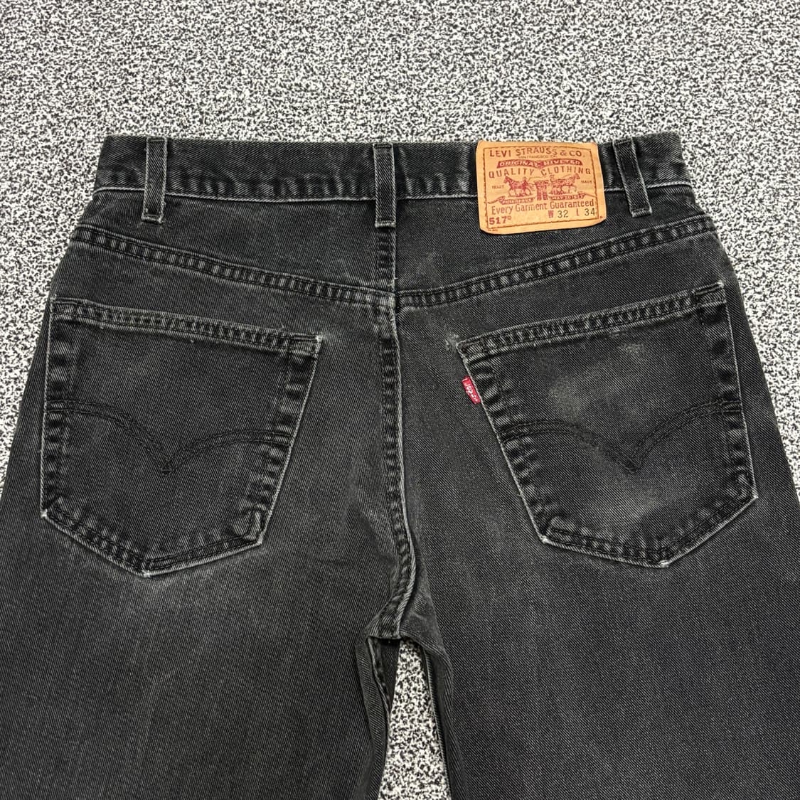 00s 빈티지 리바이스 517 블랙 허리40cm 상품이미지5