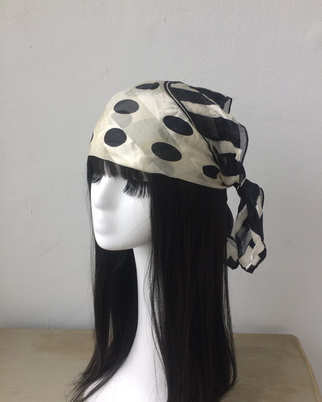 dot pattern scarf 상품이미지4