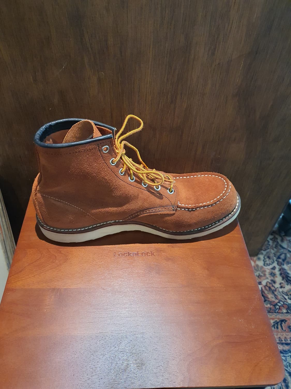 레드윙 6인치 목토 8810 스웨이드 브라운 (10E) 상품이미지3