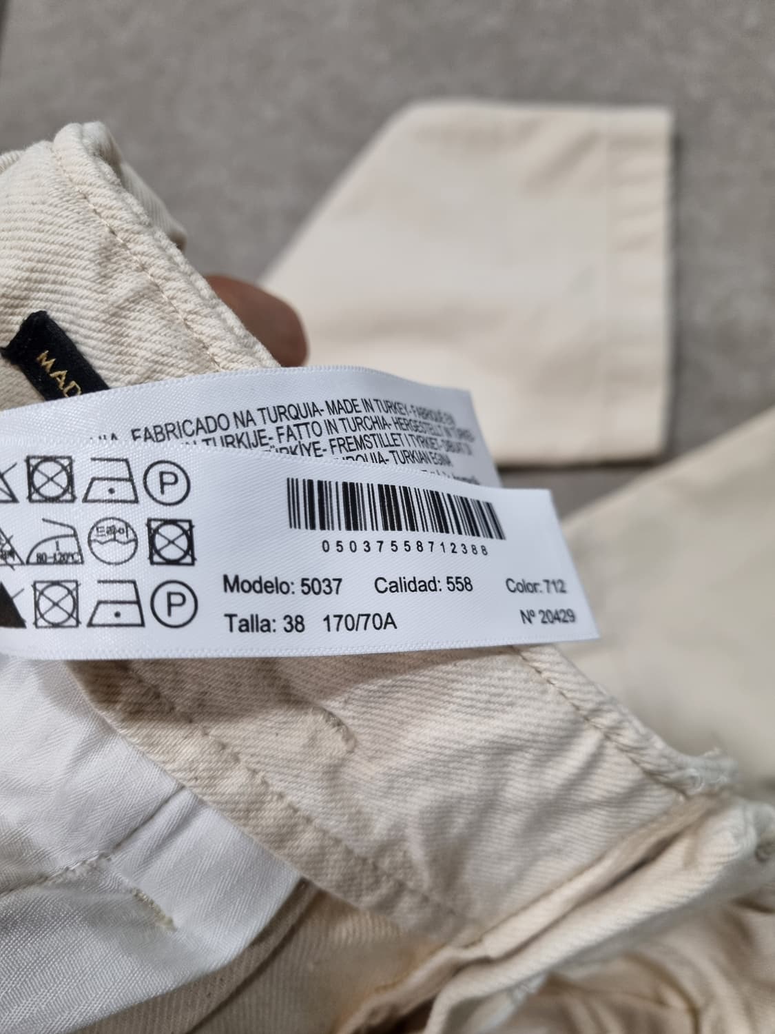 여성 28인치 마시모두띠 하이웨스트 바지 상품이미지8