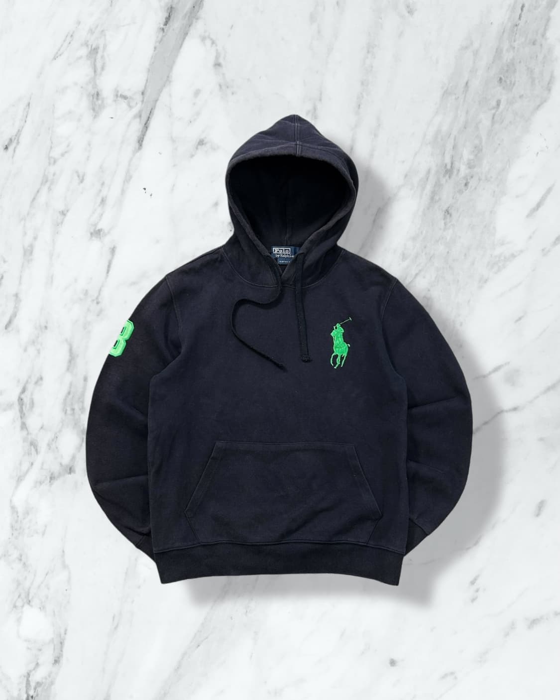 폴로 랄프로렌 빅포니 네이비 후드티  상품이미지1