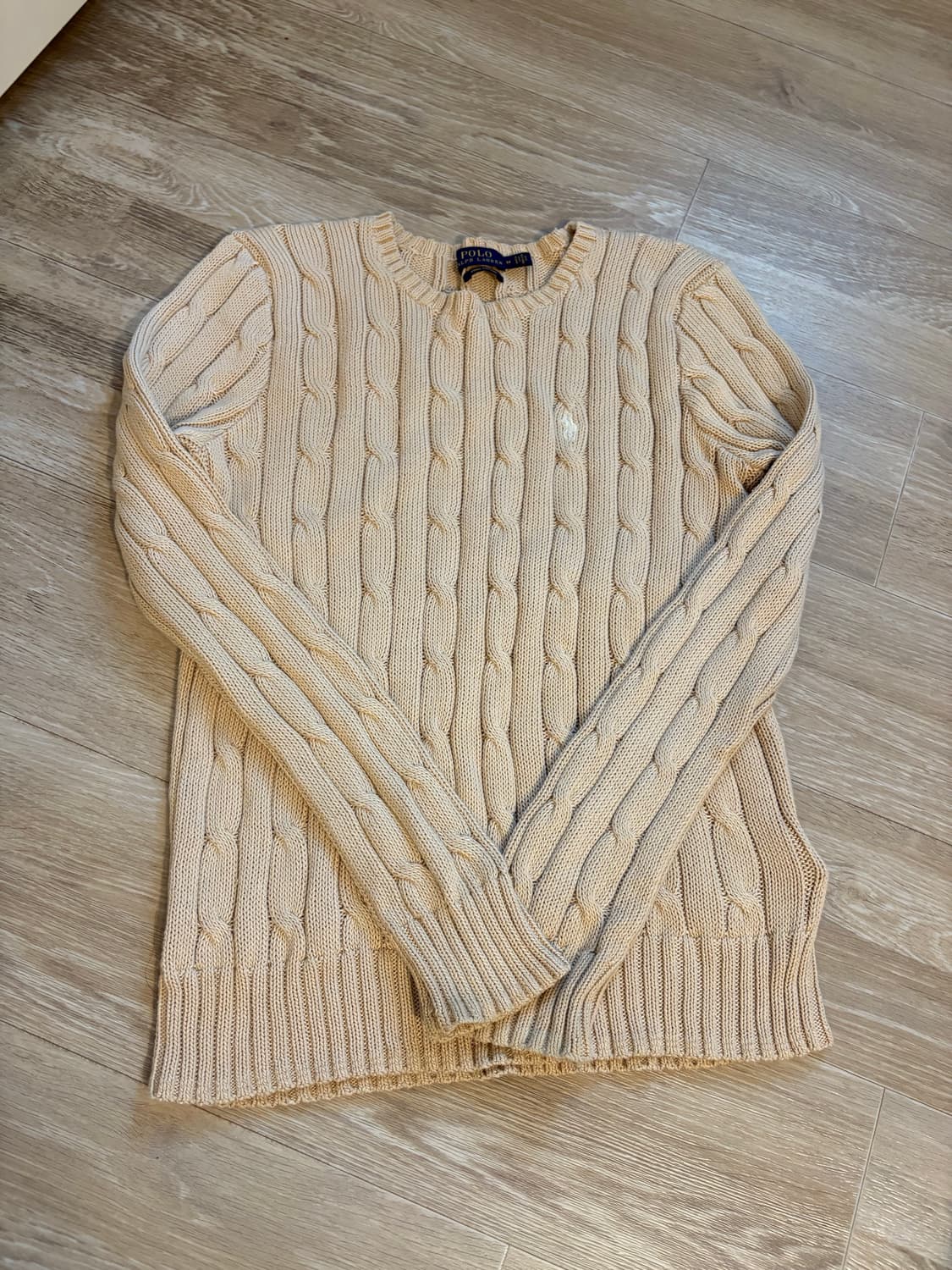 폴로 피마코튼 니트 m 상품이미지1