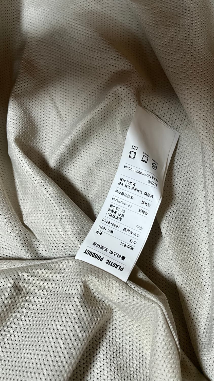 플라스틱프로덕트 Plasticproduct 바람막이 M 상품이미지5