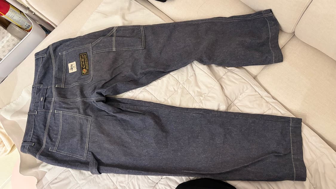 스투시 로로피아나 mmw 청바지 데님 트라우져 상품이미지2