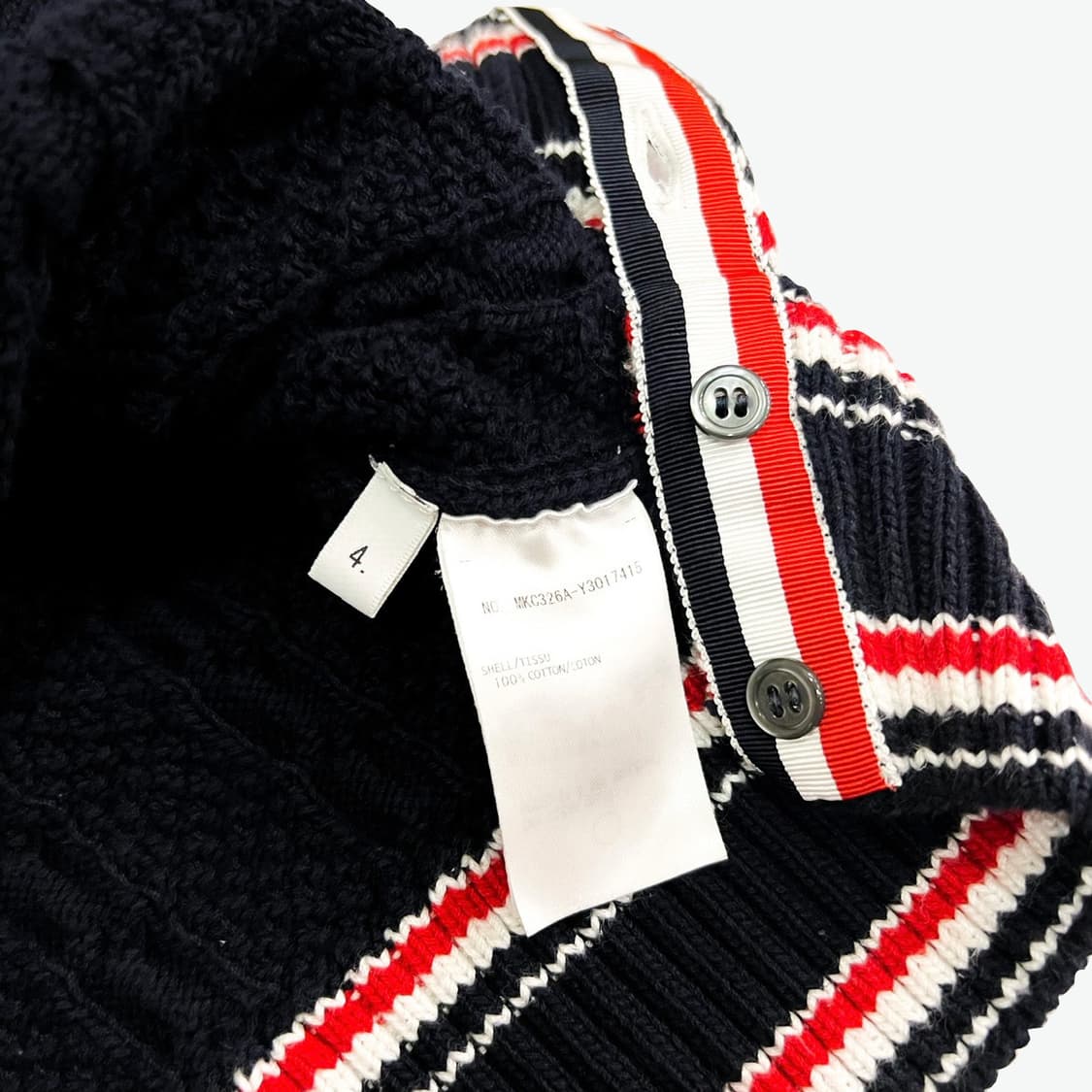 [4] 톰브라운 RWB 헤리티지 가디건 상품이미지6