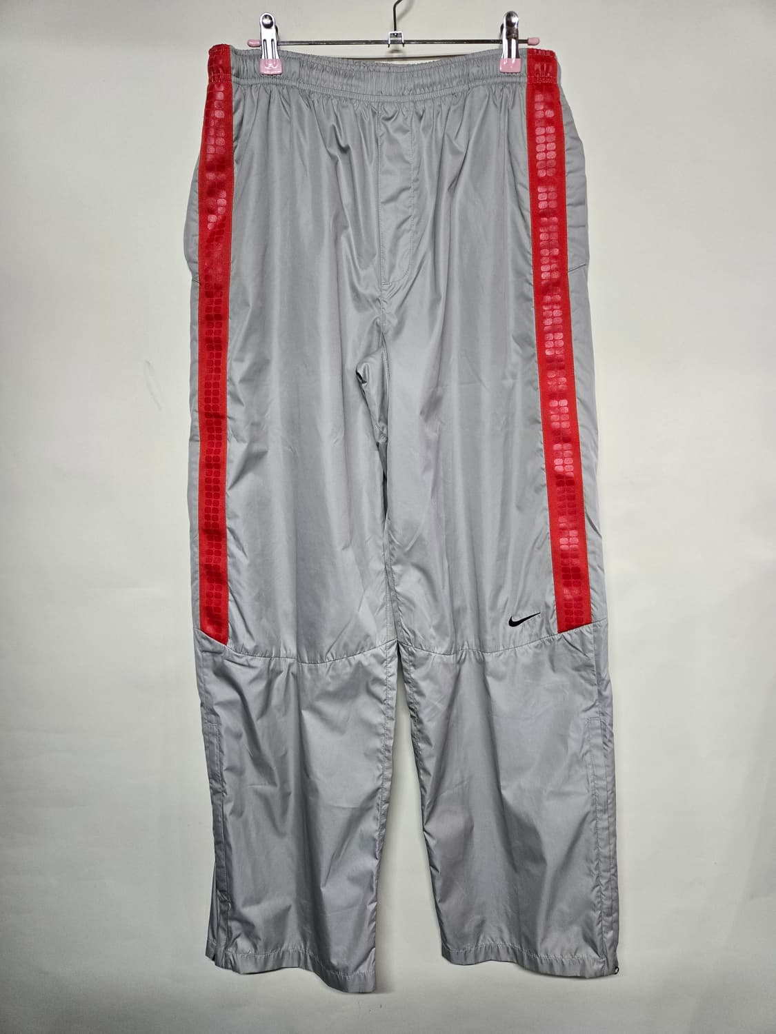 나이키 회색 트레이닝 바지 레드 라인XL 상품이미지1