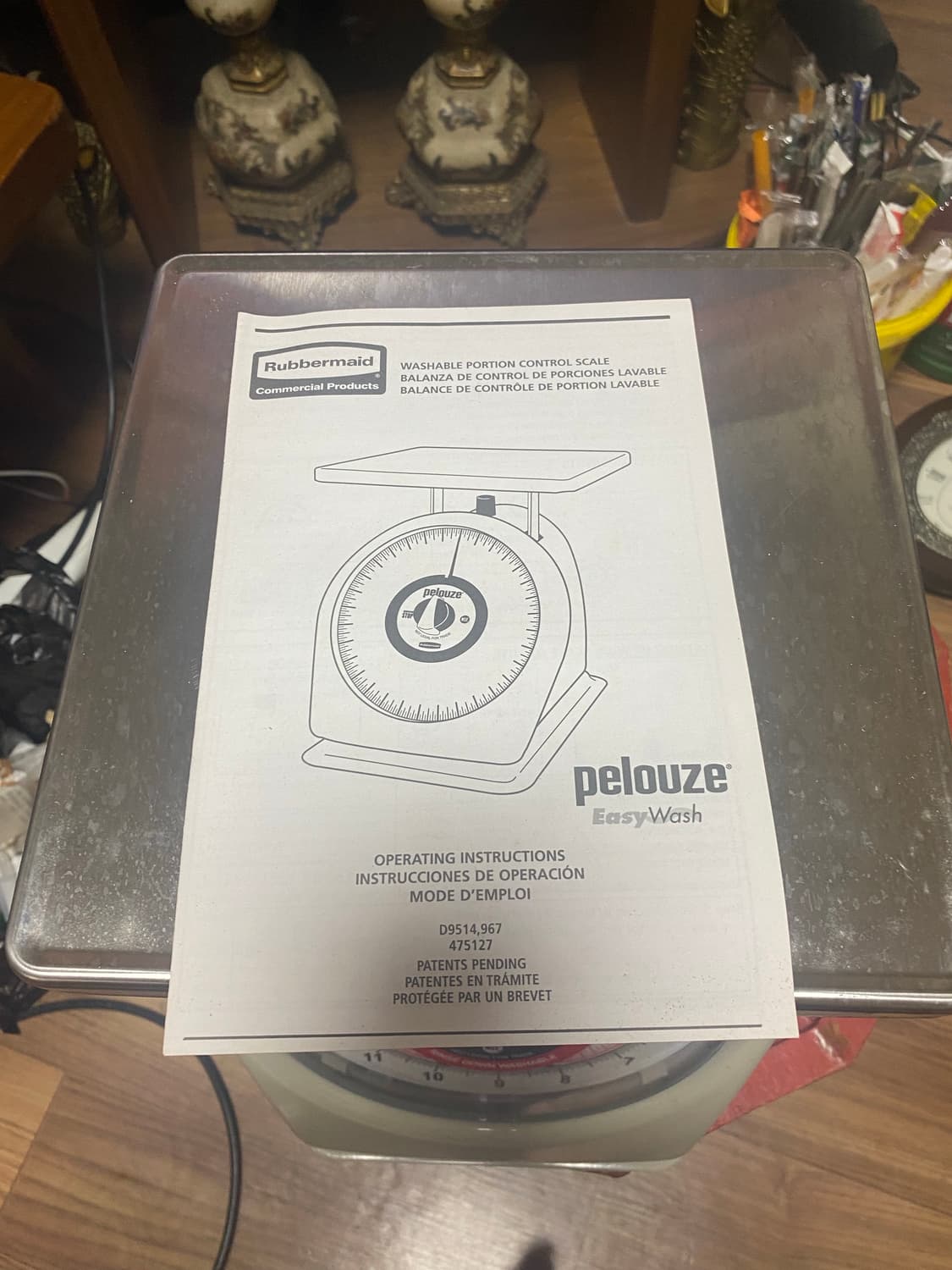 러버메이드 Pelouze 18kg 세척가능 저울  상품이미지8