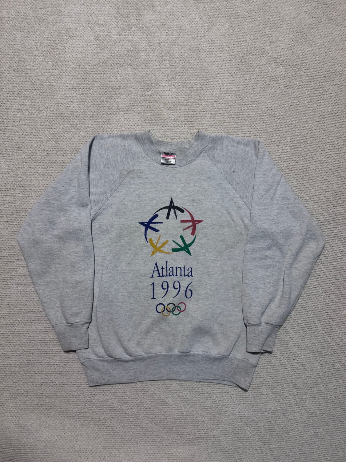 90s USA Oneita 애틀란타 1996 올림픽 스웨트셔츠 L 상품이미지1