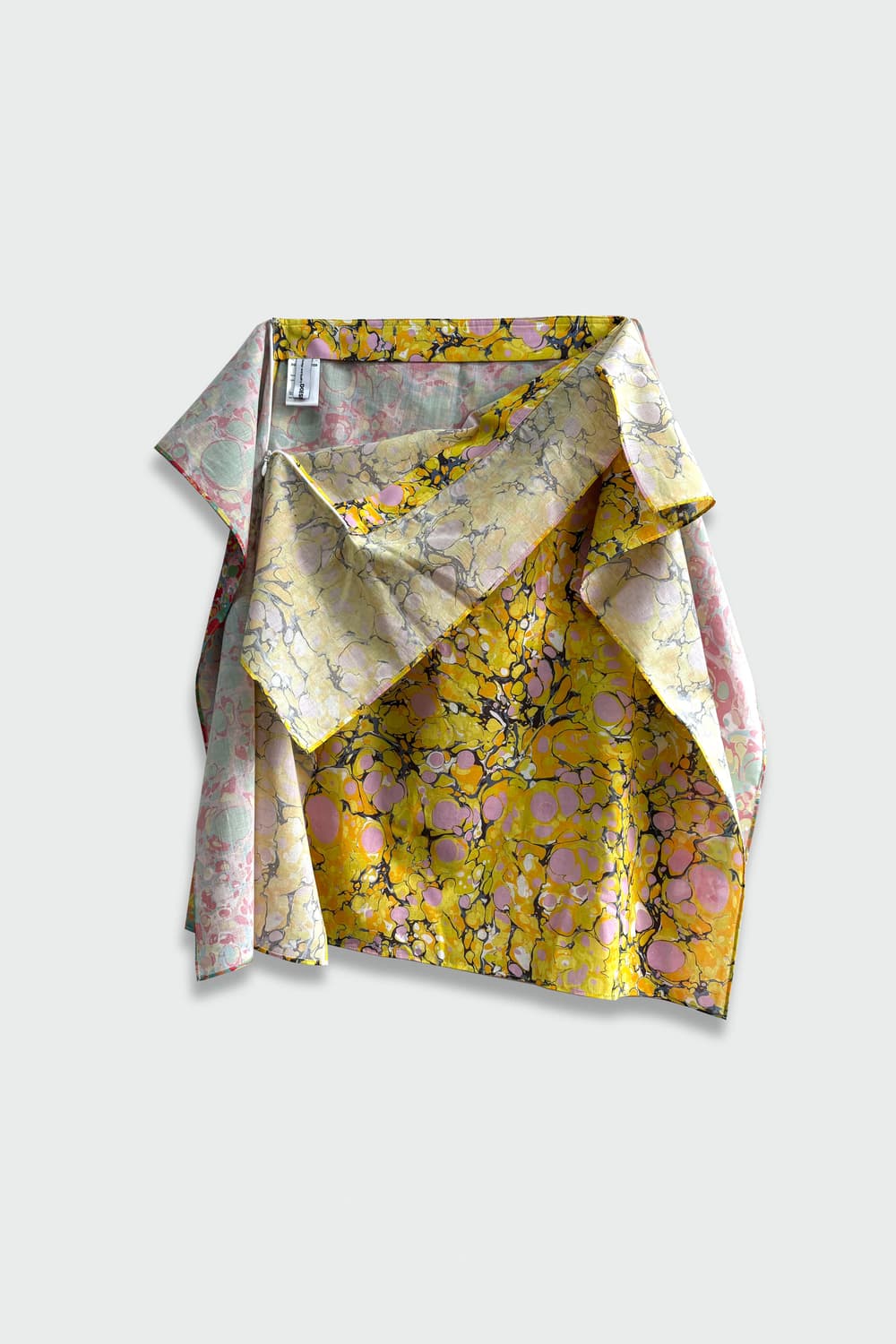 더즌매러 마블링 스카프 스커트 01 상품이미지5