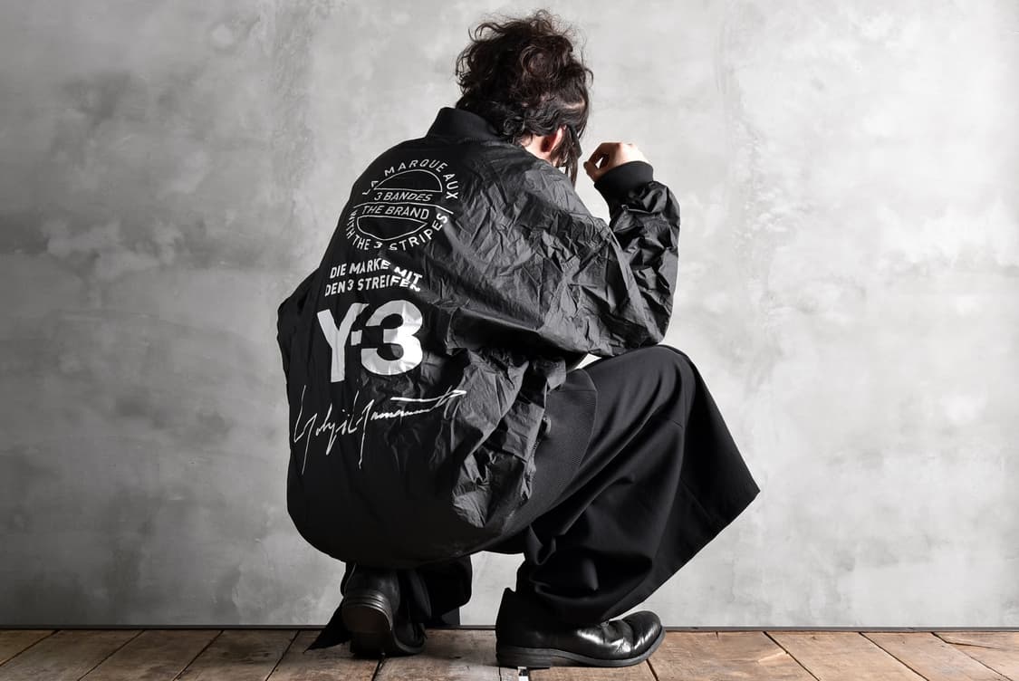 요지야마모토 Y-3 18ss 리버서블 스태프 로고 자켓 상품이미지1