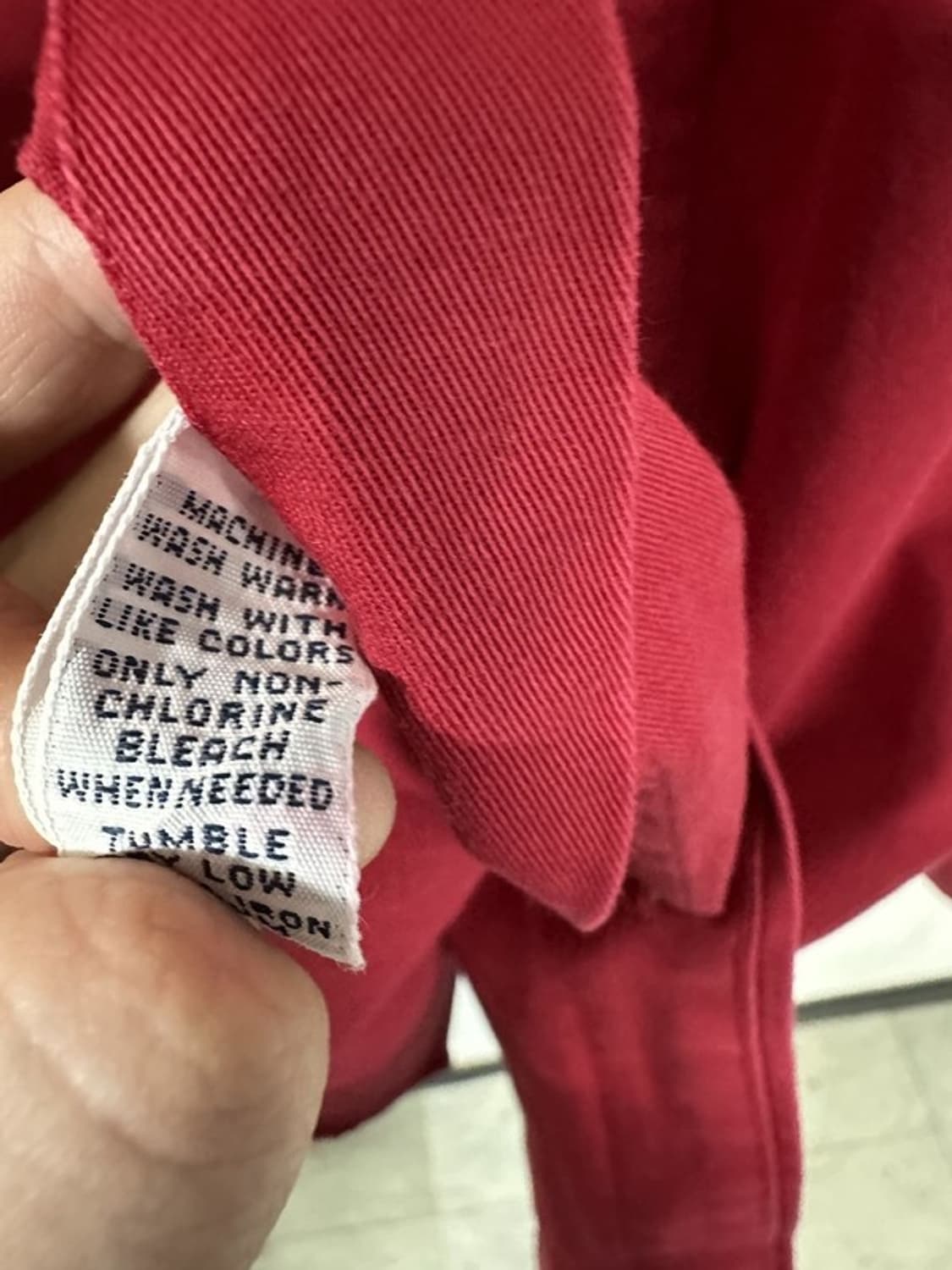 [XL] RALPH LAUREN 랄프로렌 오리지널 포니로고 코튼셔츠 상품이미지5