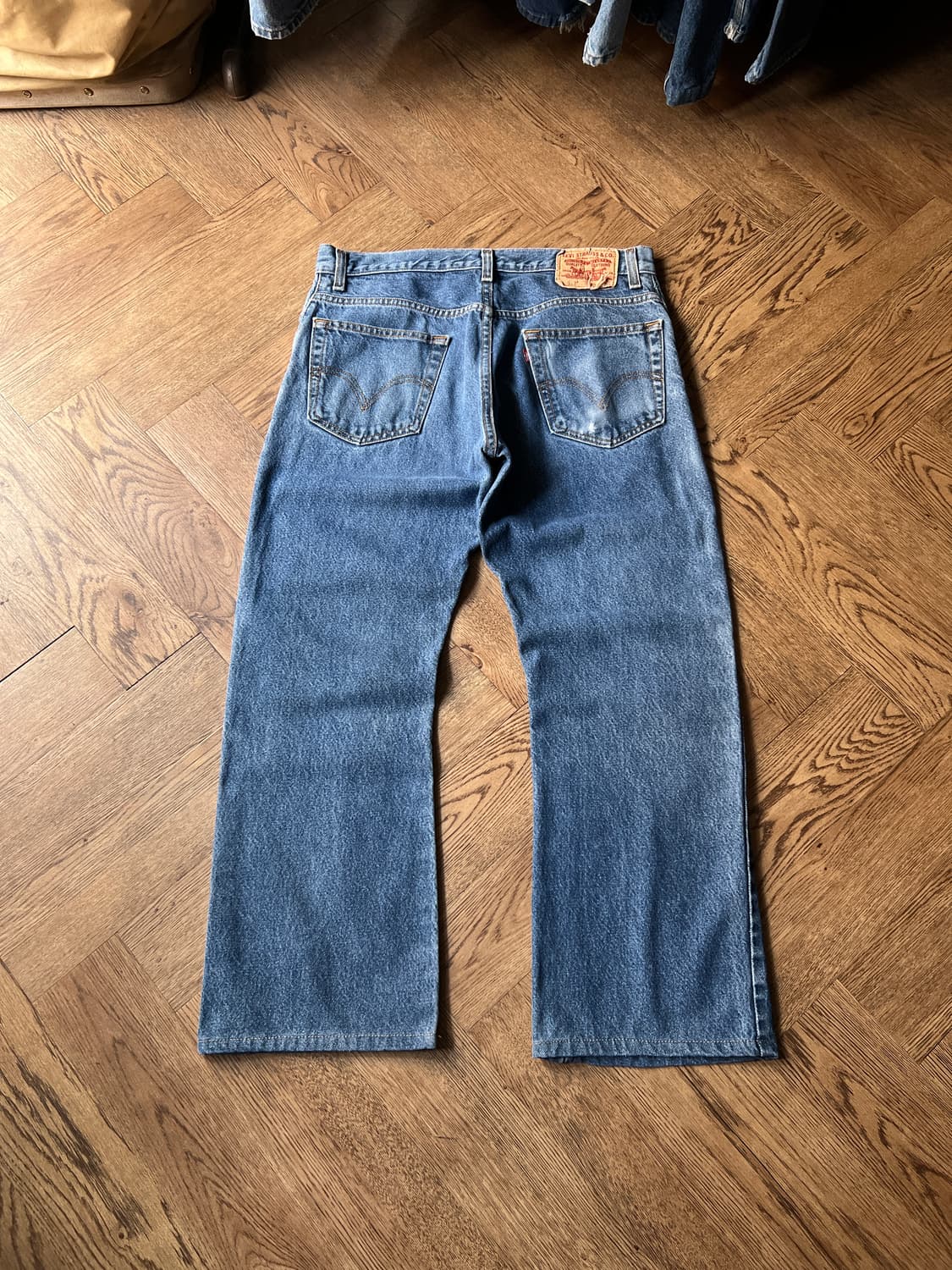 [34]리바이스 517 미디엄블루 플레어진 F10 상품이미지7