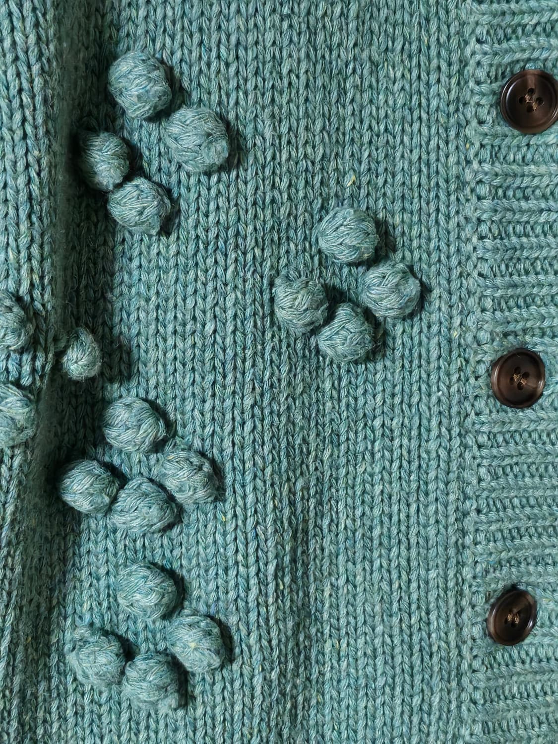 JJ 지고트(JJ JIGOTT) 꽈배기 니트 여성가디건(울혼방/FREE) 상품이미지5