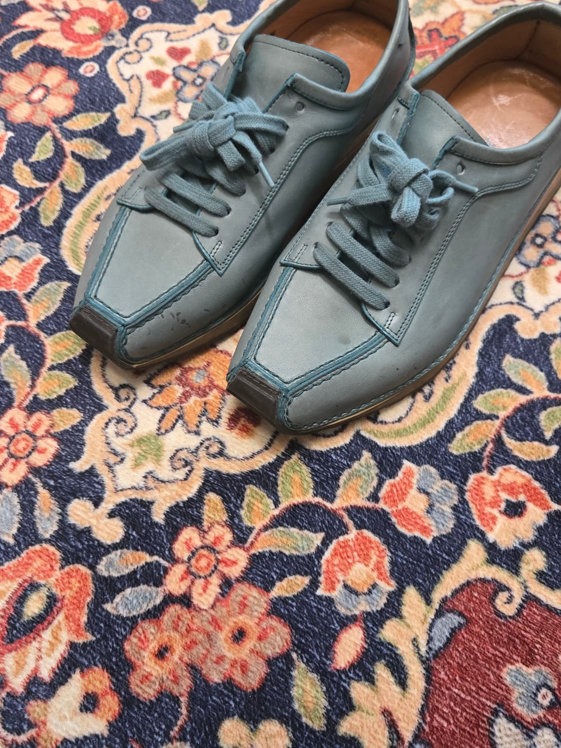 발리 BALLY 빈티지 치타 레더 스니커즈 (37.5) 상품이미지2