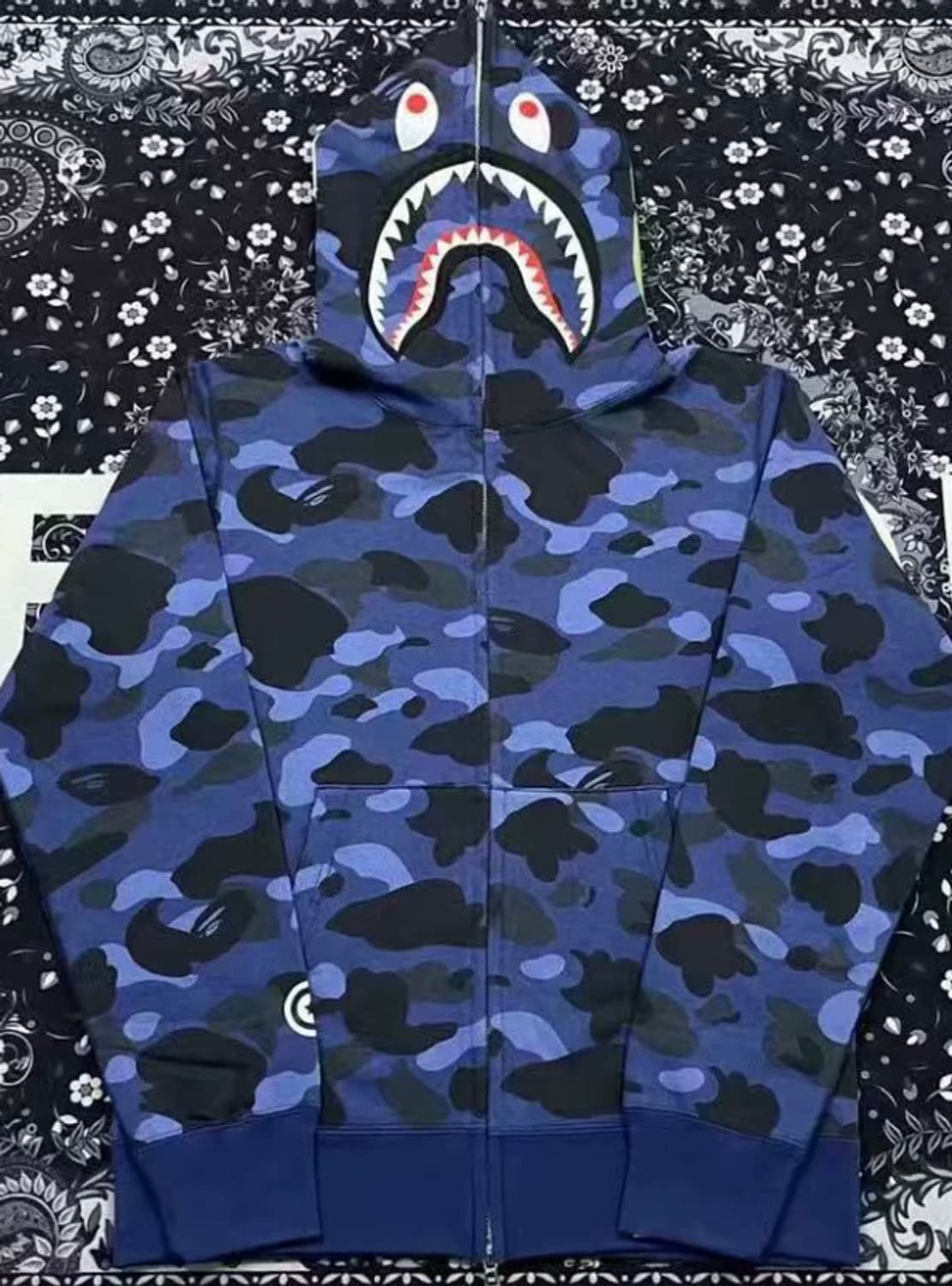 베이프 청계 후드집업 / L 상품이미지1