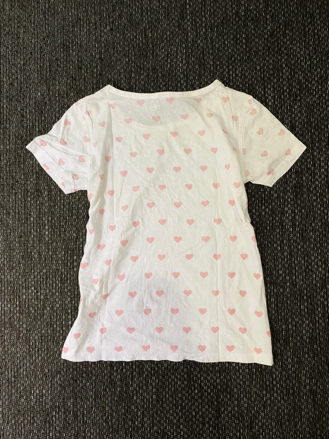 [LUCY LOVE] Hearts Print Slim Fit Tee 상품이미지8