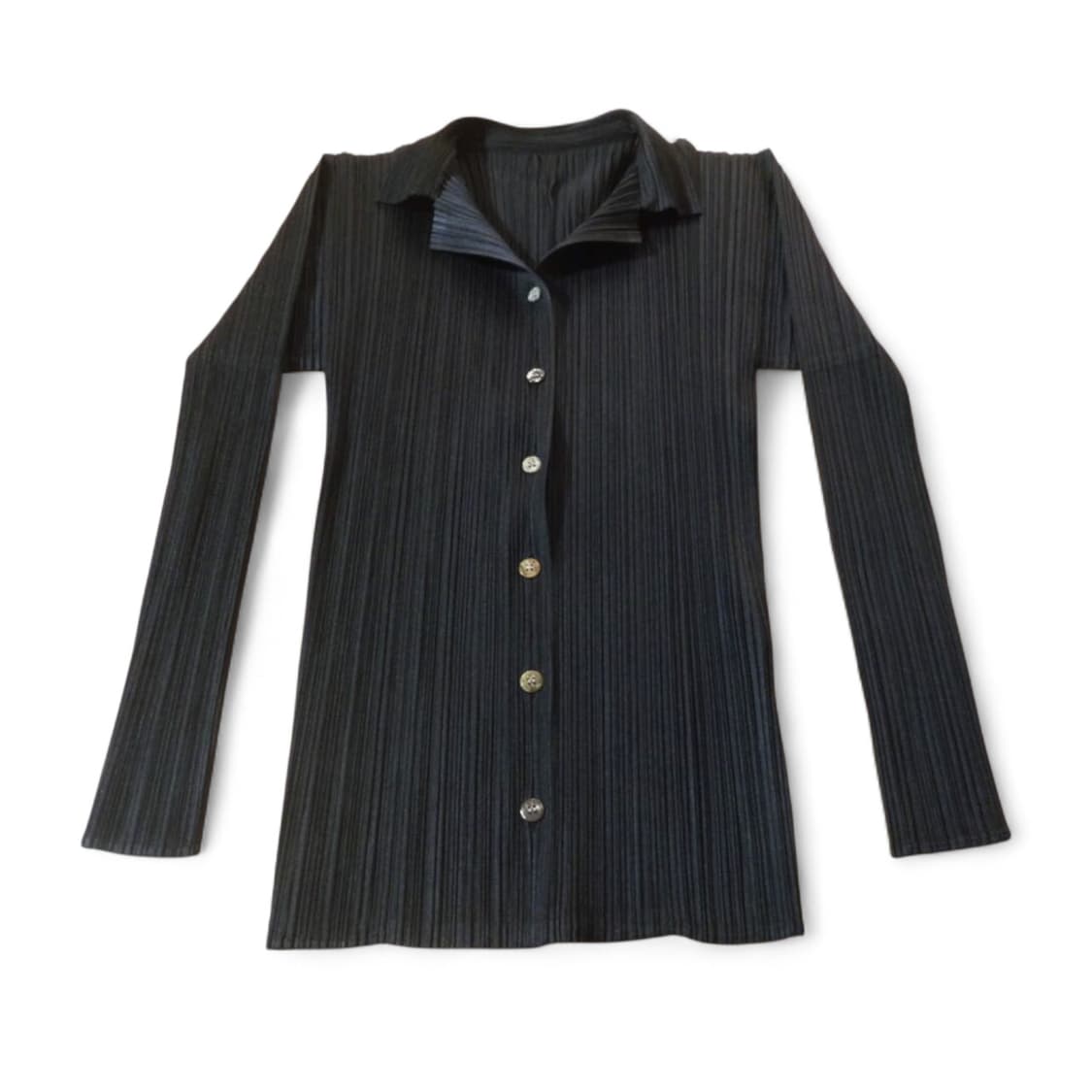 이세이 미야케 플리츠 플리즈 블라우스 블랙 3 상품이미지1