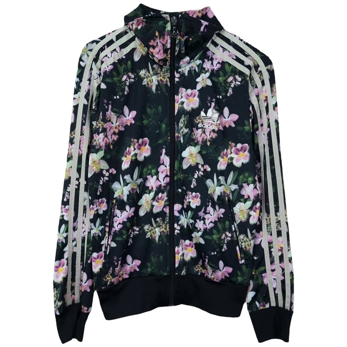 [아디다스] 플라워 패턴 파이어버드 져지 트랙탑 집업 자켓 M17057 상품이미지2