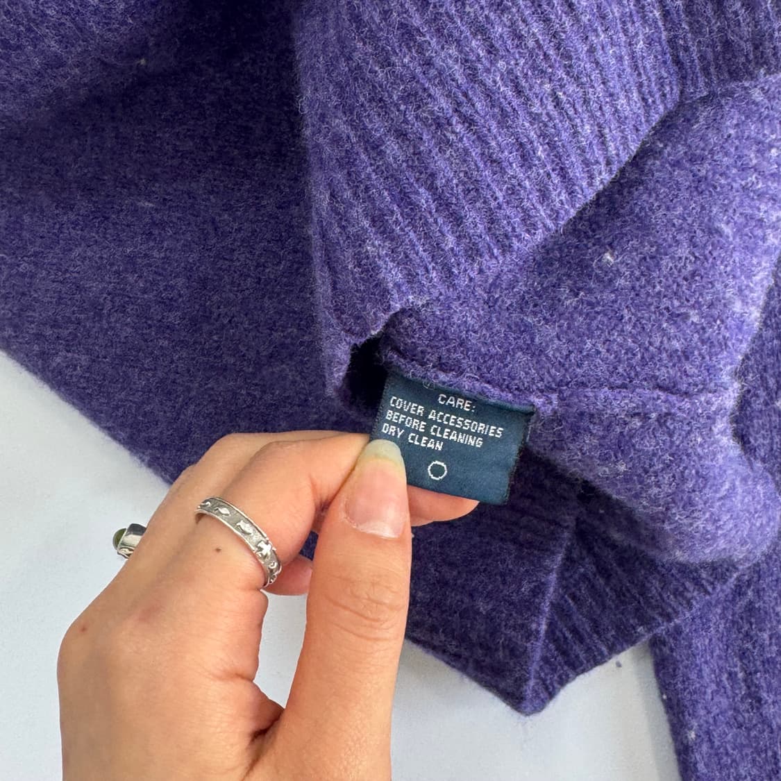 Polo 폴로 퍼플포니 퍼플 니트 가디건 상품이미지6