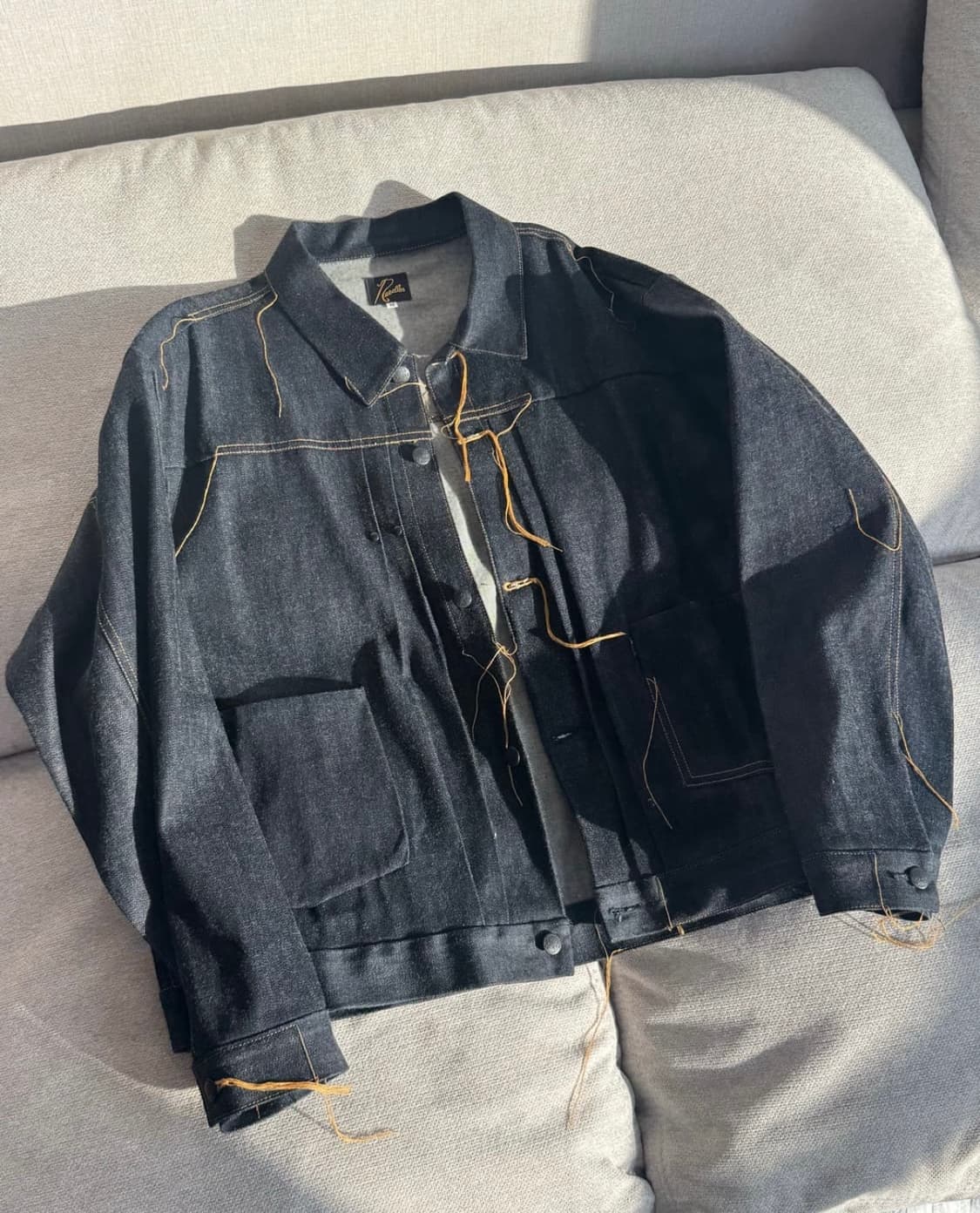 Needles 니들스 디테일 청자켓 데님자켓 m 상품이미지1