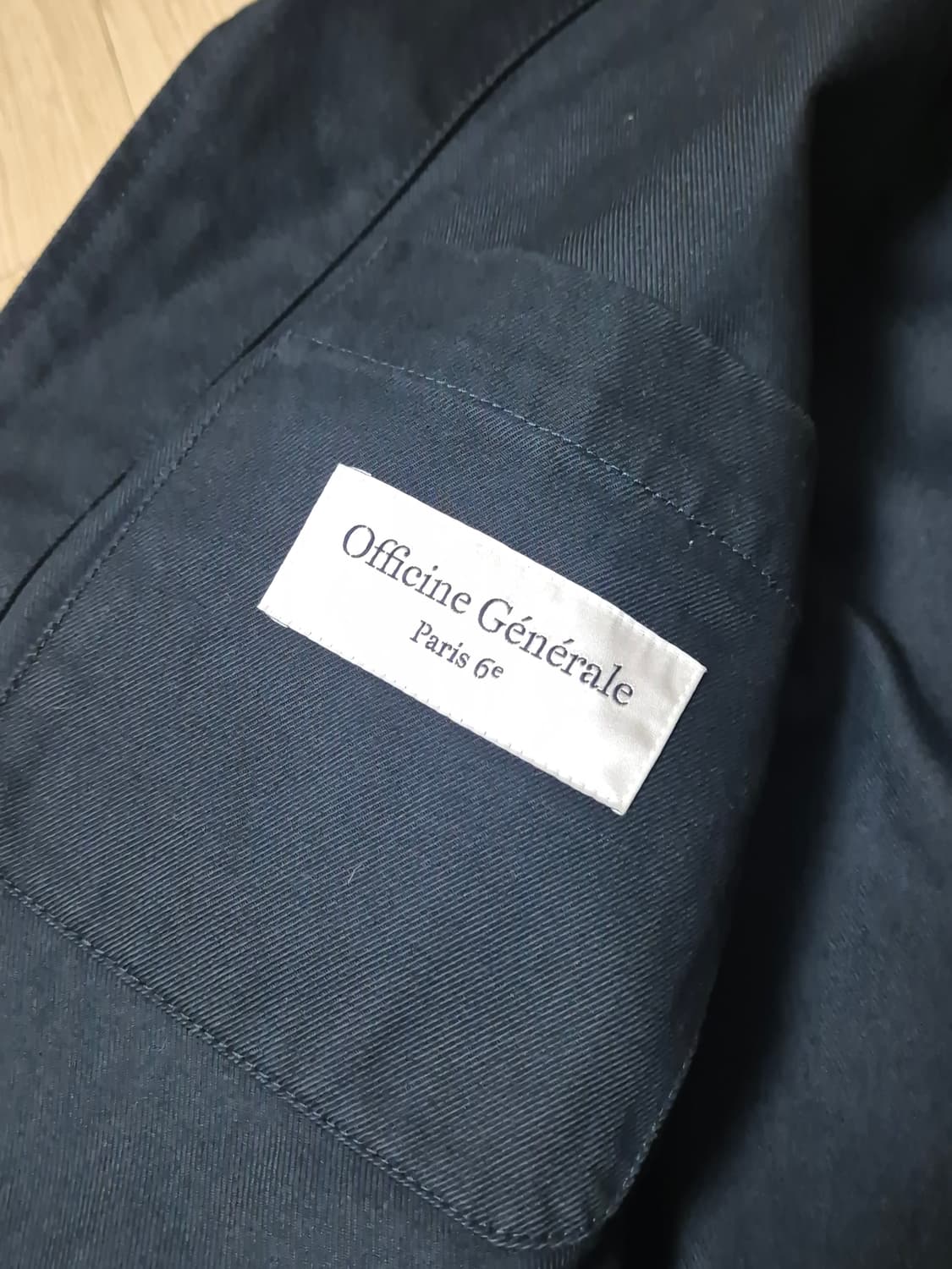 오피신 제네랄 Officine Generale 코튼 초어 자켓 상품이미지3