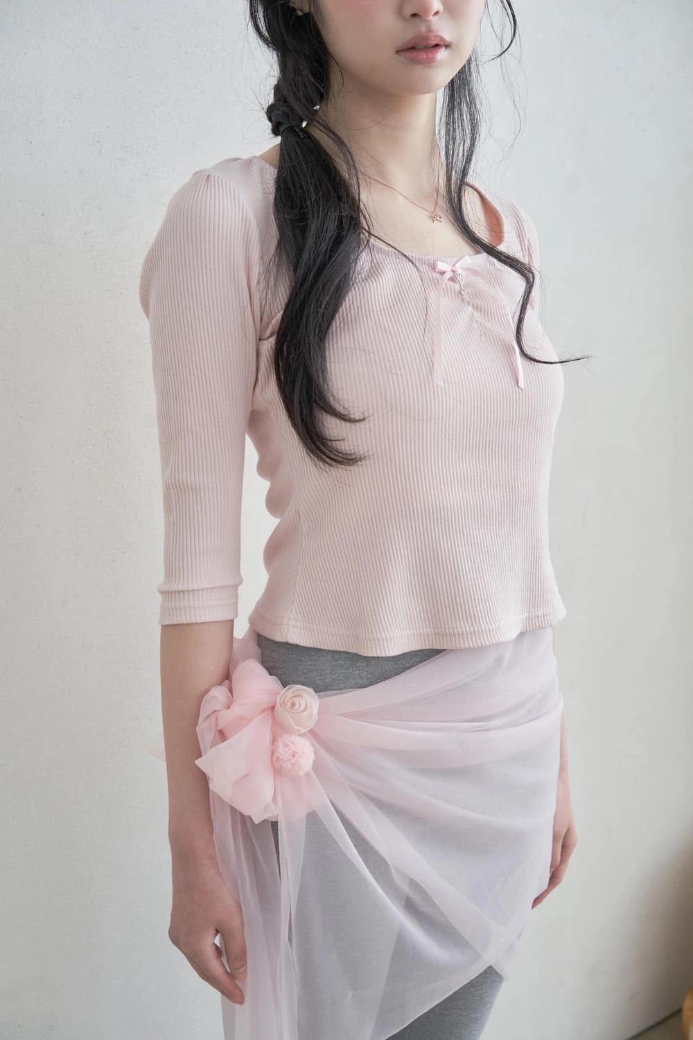 카나제이 key point shirring top 상품이미지10