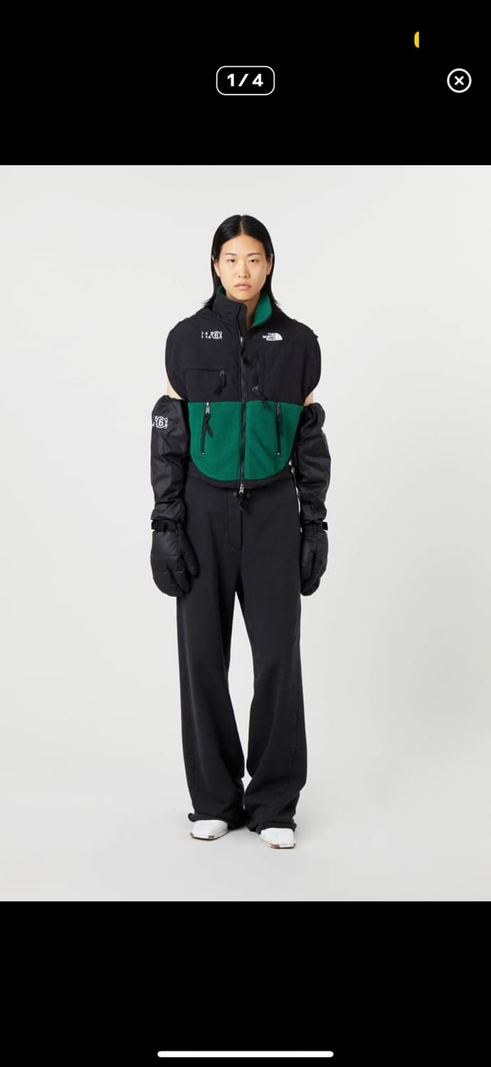 노스페이스 mm6 마르지엘라 후리스 베스트 조끼 집업 상품이미지3
