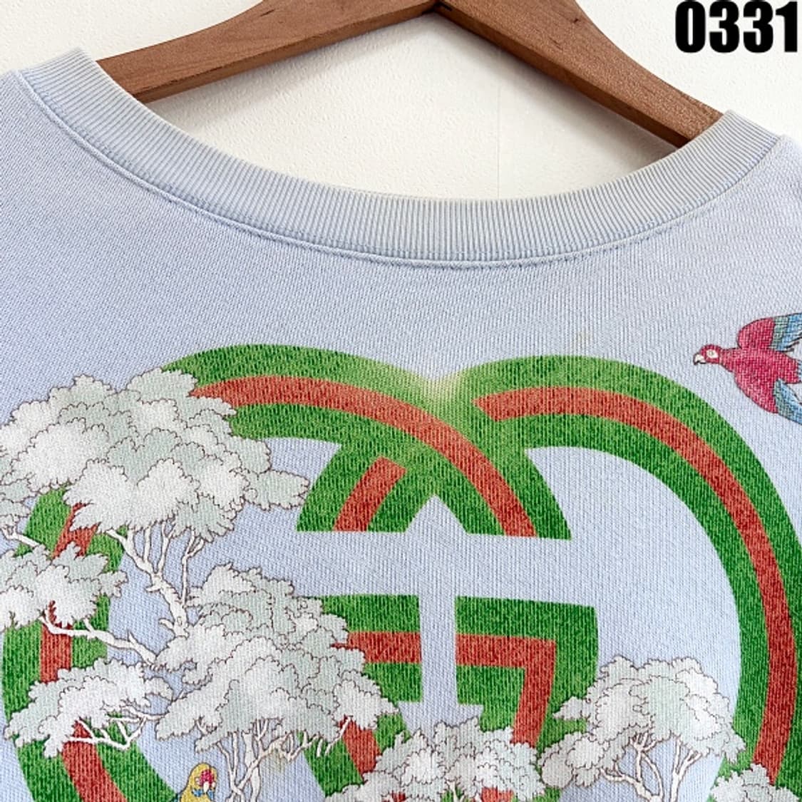 구찌 타이거 프린팅 스웻셔츠 XS 0331 상품이미지8