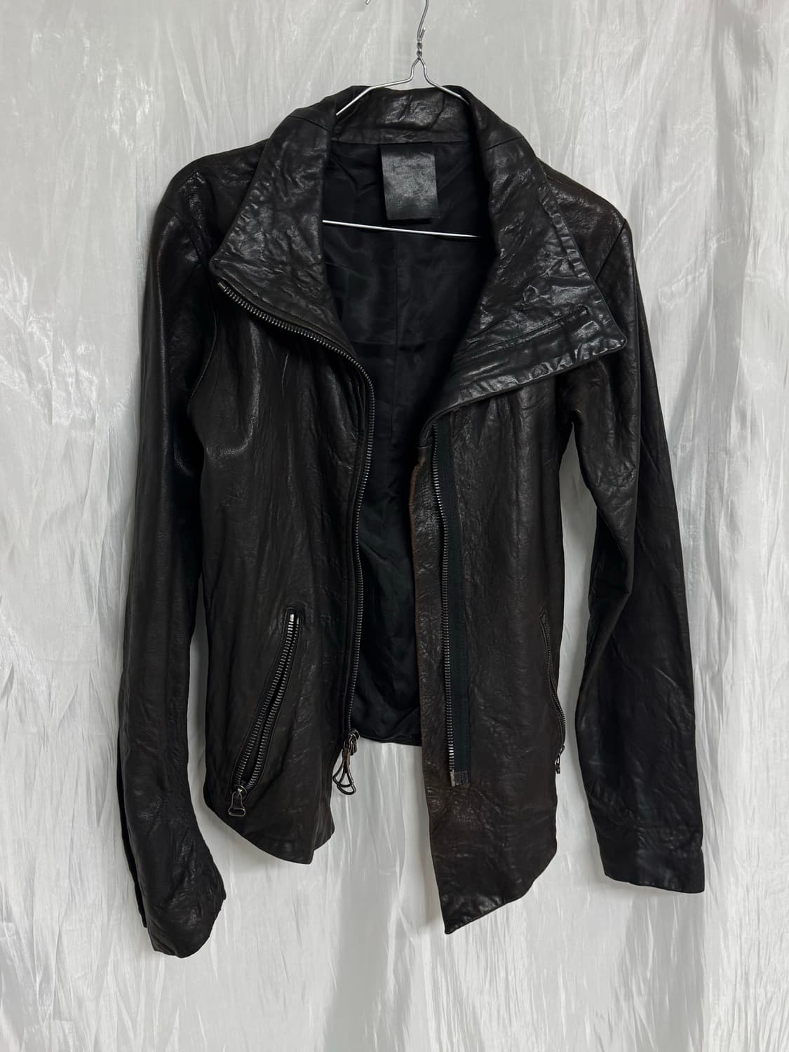 US vintage leather jacket 상품이미지2